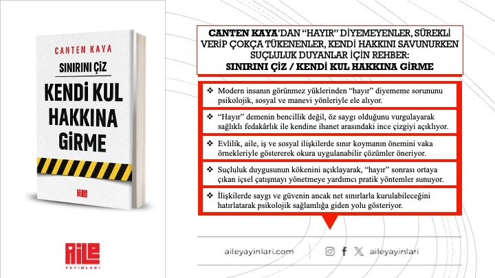 Sınırını Çiz / Kendi Kul Hakkına Girme