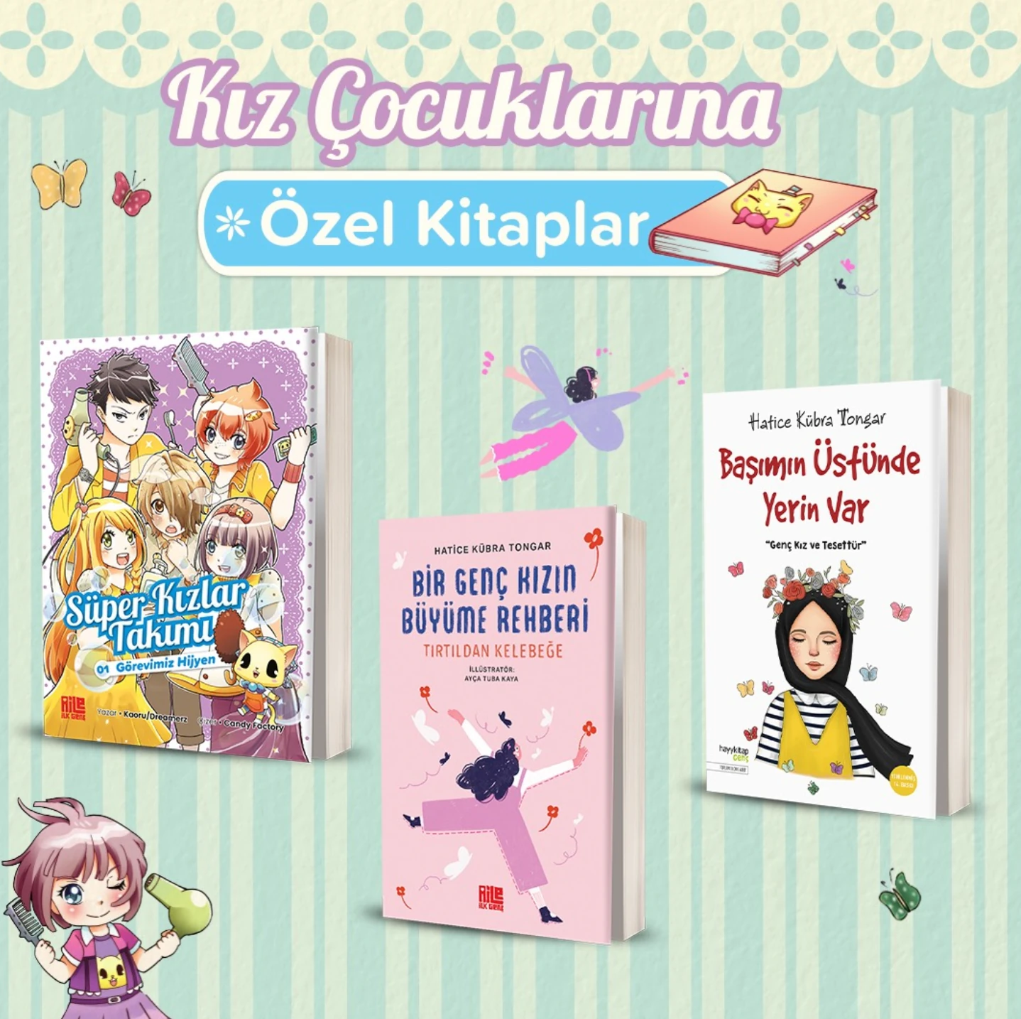 Kız Çocuklarına Özel Kitaplar