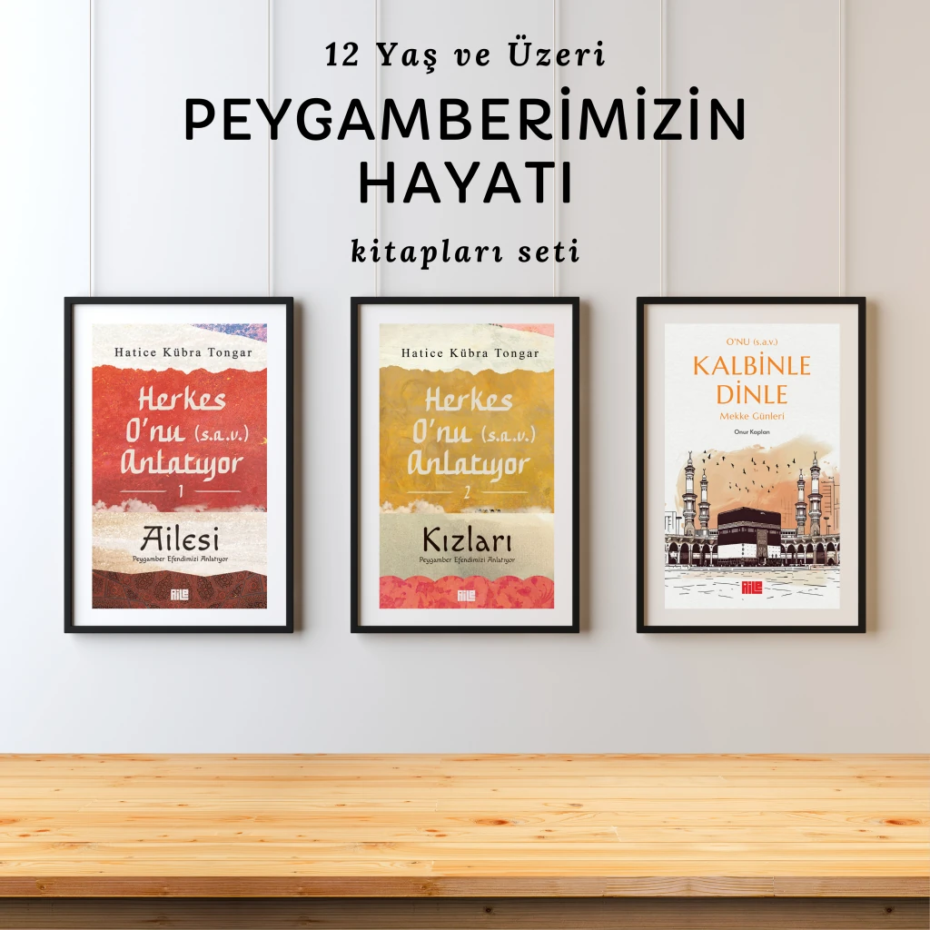 12 Yaş ve üzeri Peygamberimizin Hayatı Kitapları Seti