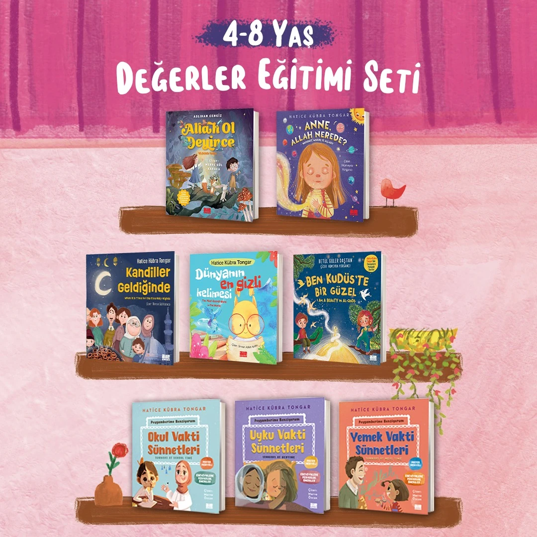 Aile Yayınları 4-8 Yaş Değerler Eğitimi Seti