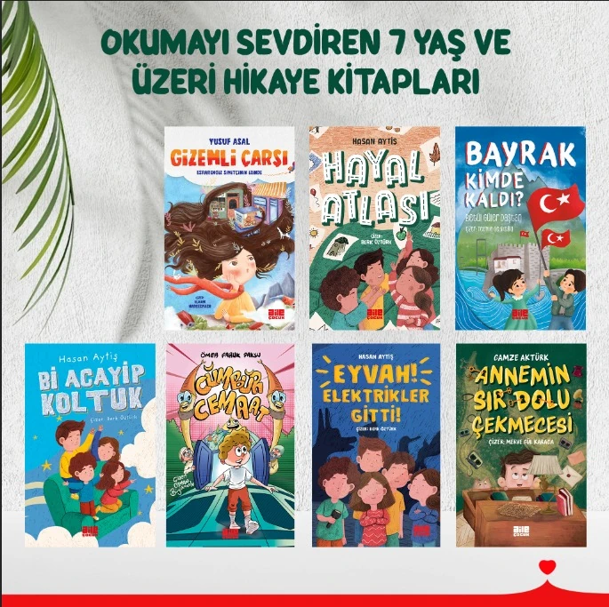 Okumayı sevdiren 7 yaş ve üzeri hikaye kitapları