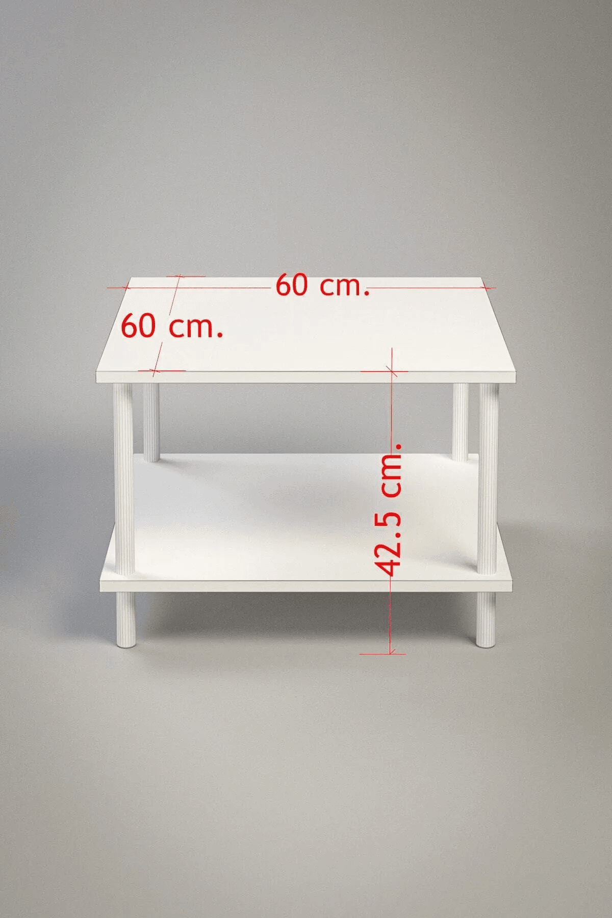 Kare Orta Sehpa 60X60