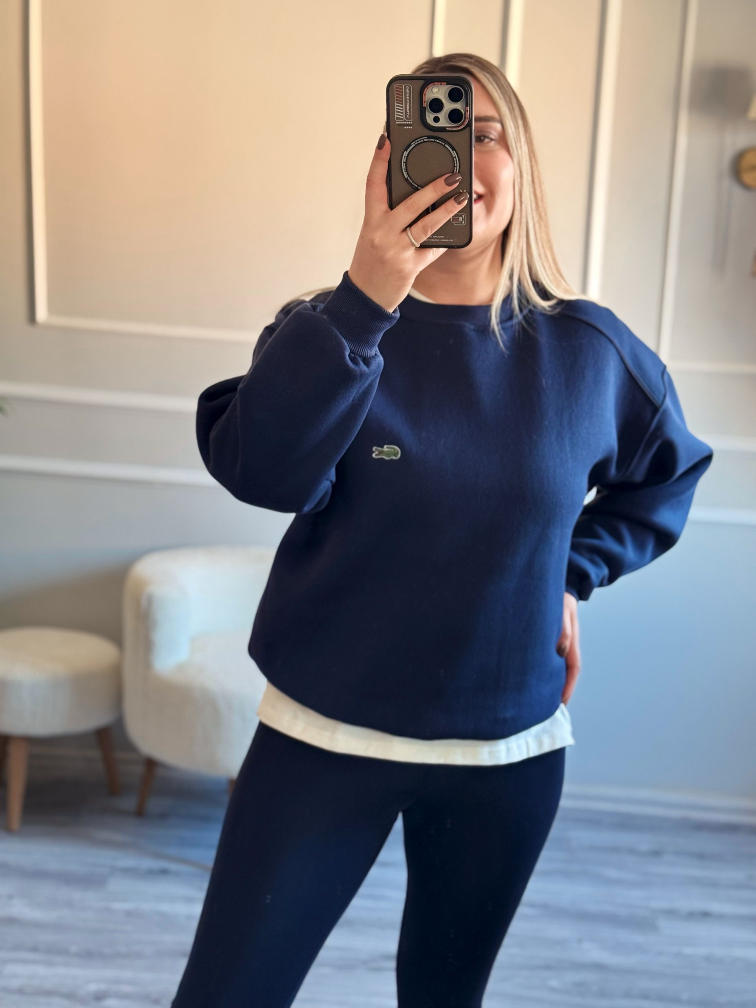 Lcst Şardonlu Salaş Sweat
