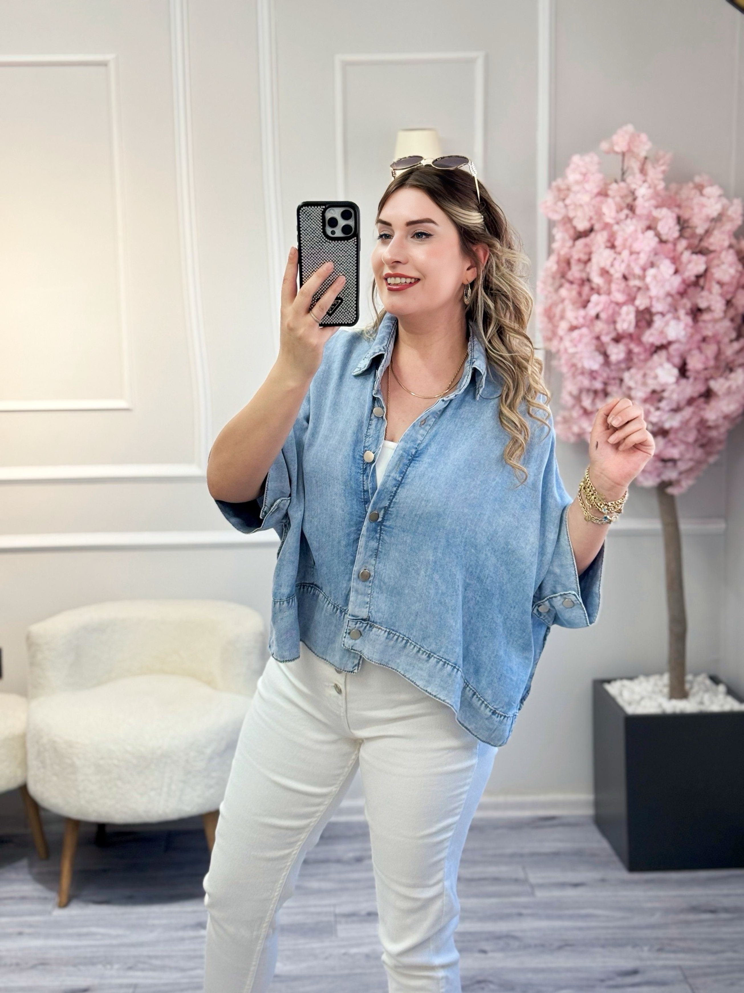 Tencel Denim Panço Gömlek