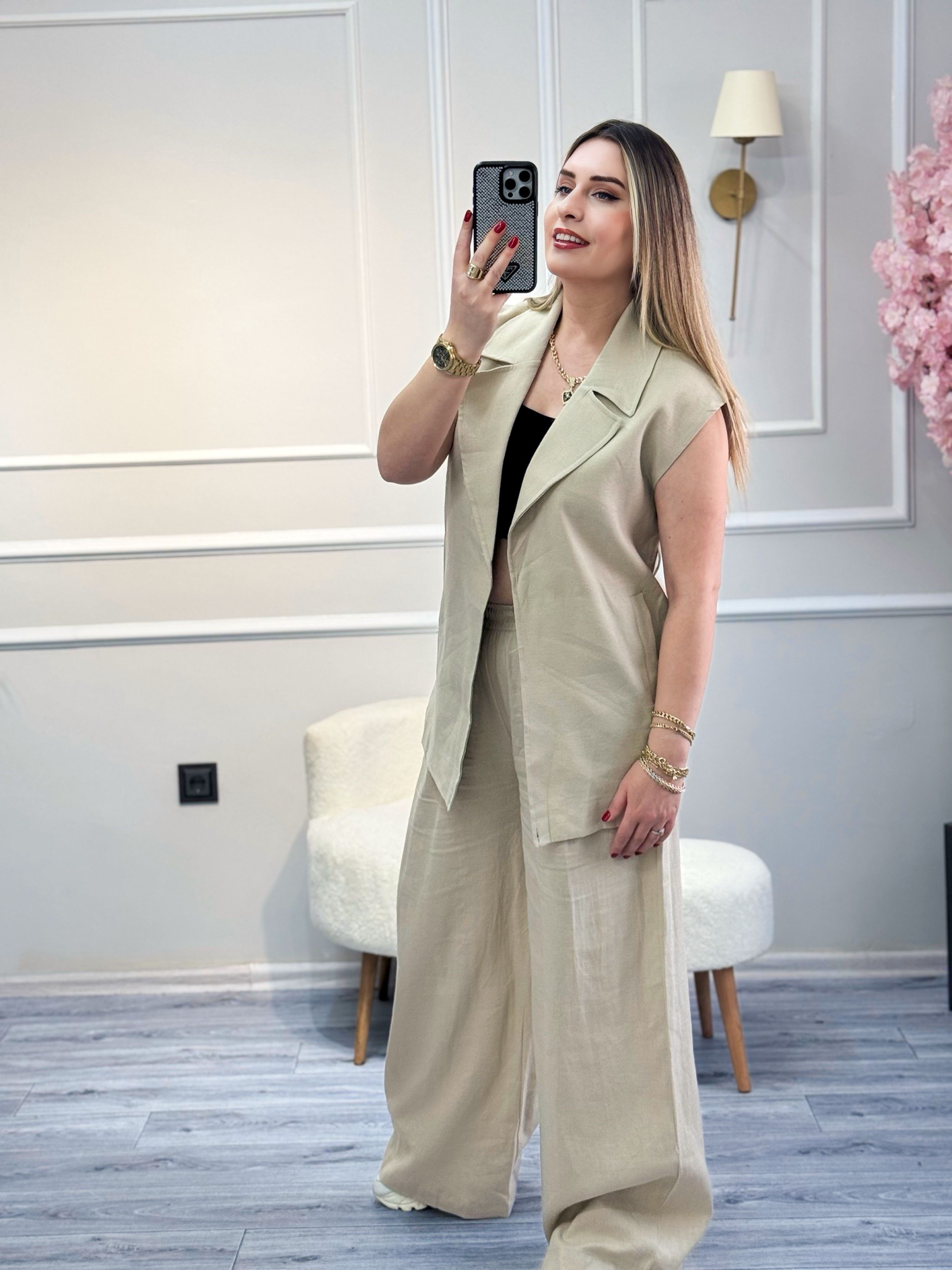 Premium Kalite Yelek Pantolon Takım