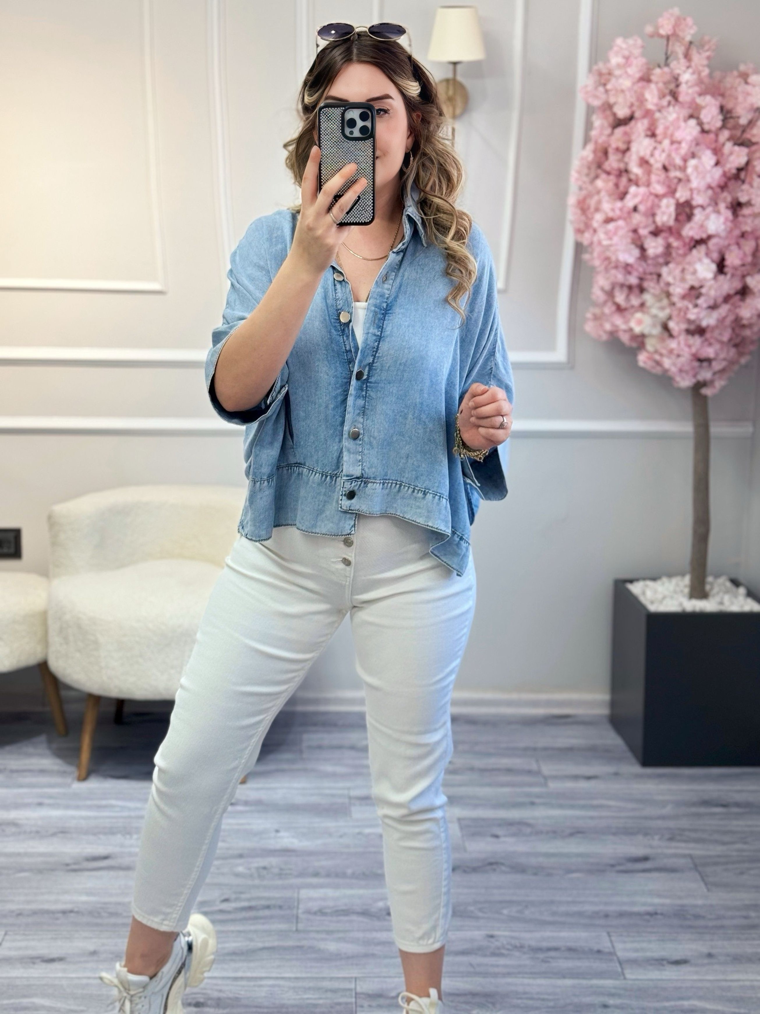 Tencel Denim Panço Gömlek