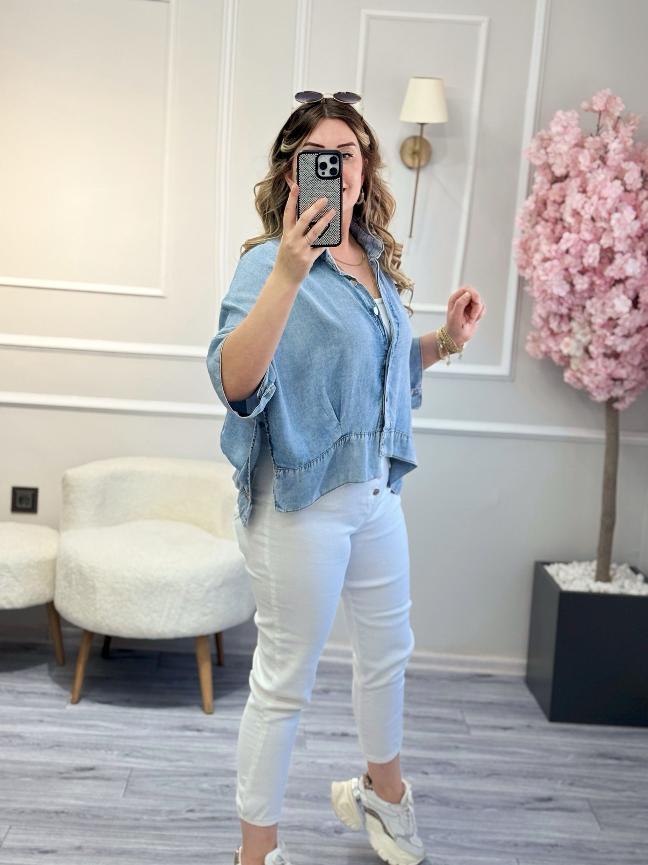 Tencel Denim Panço Gömlek
