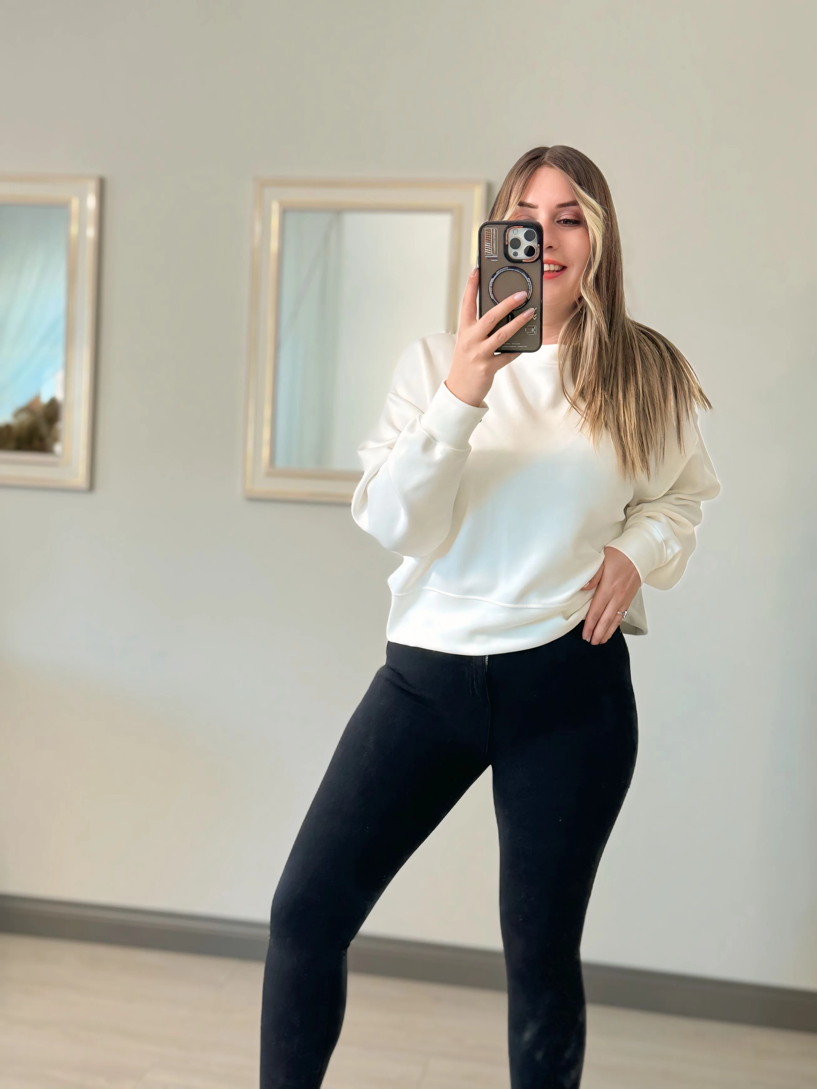 Orj. Marka Modal Kumaş Premium Kalite Sweatshirt 