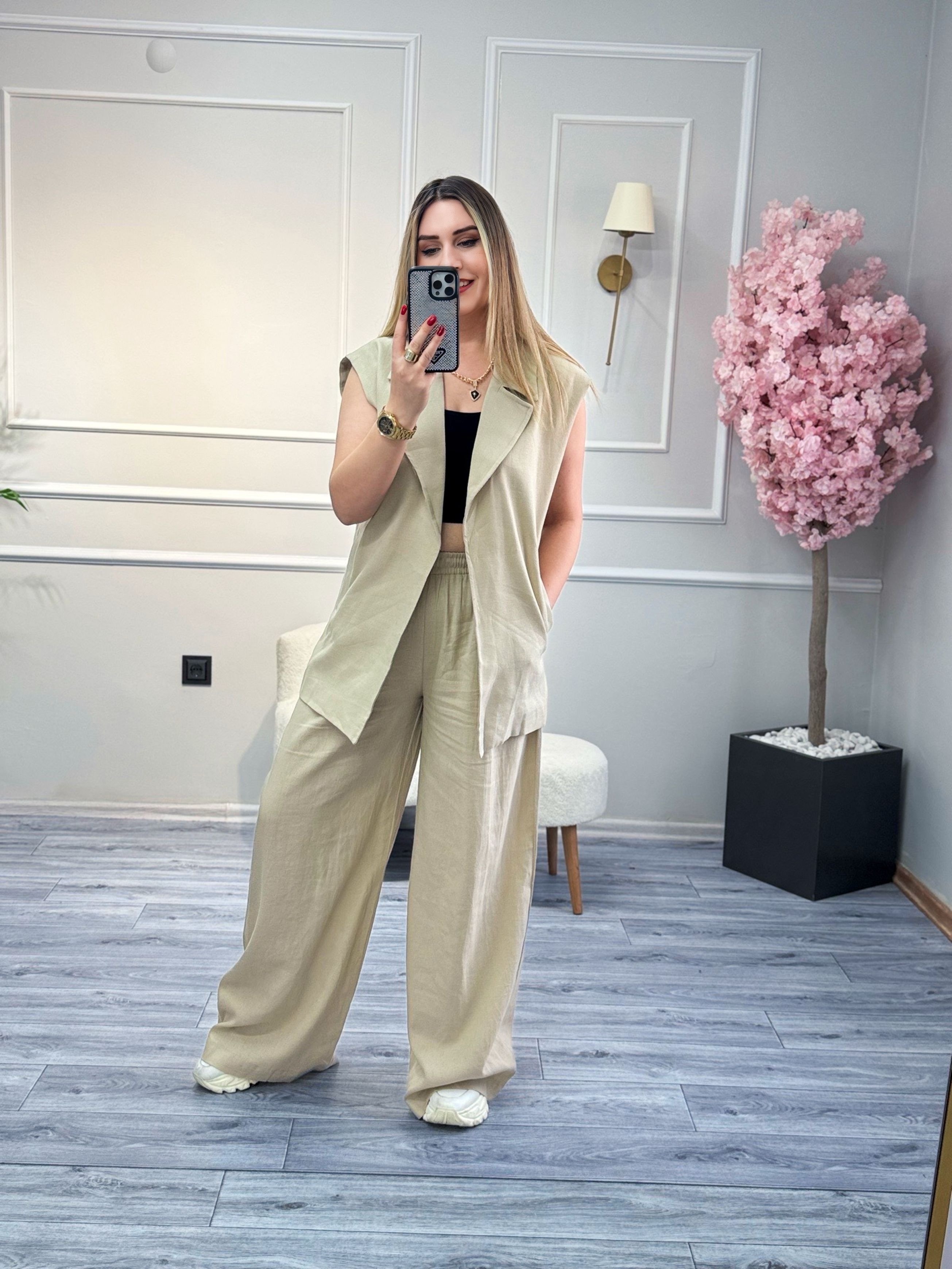 Premium Kalite Yelek Pantolon Takım