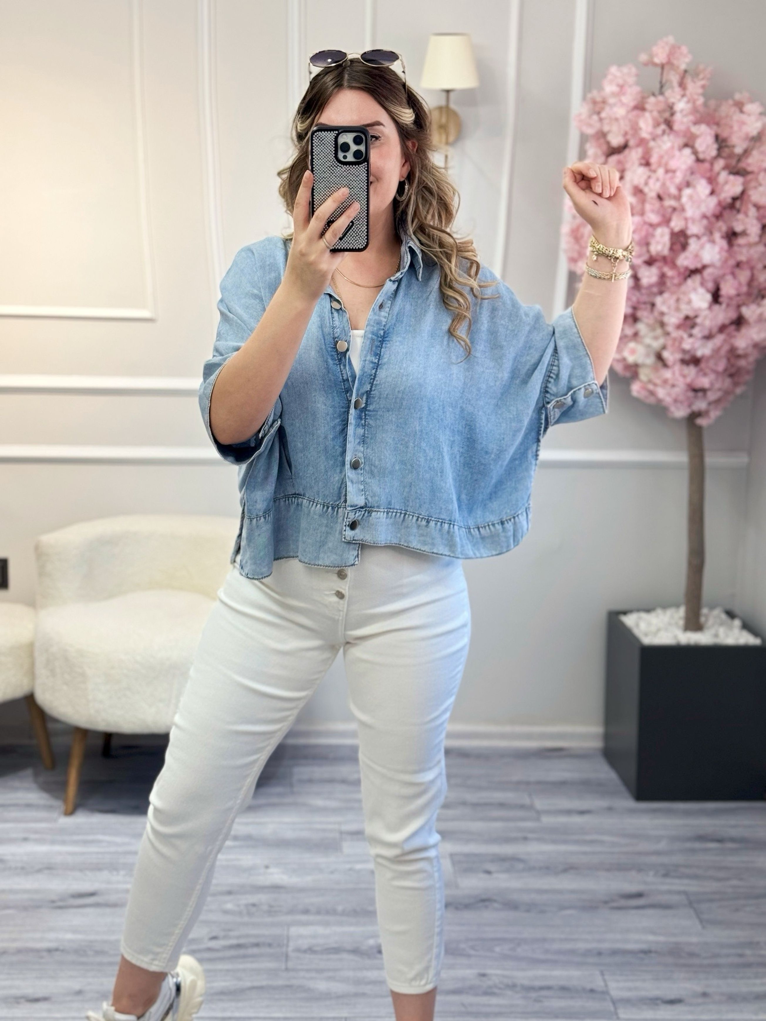 Tencel Denim Panço Gömlek