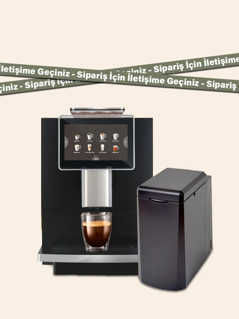 DR.COFFEE F10 SÜPER OTOMATİK KAHVE MAKİNESİ + SÜT SOĞUTUCU