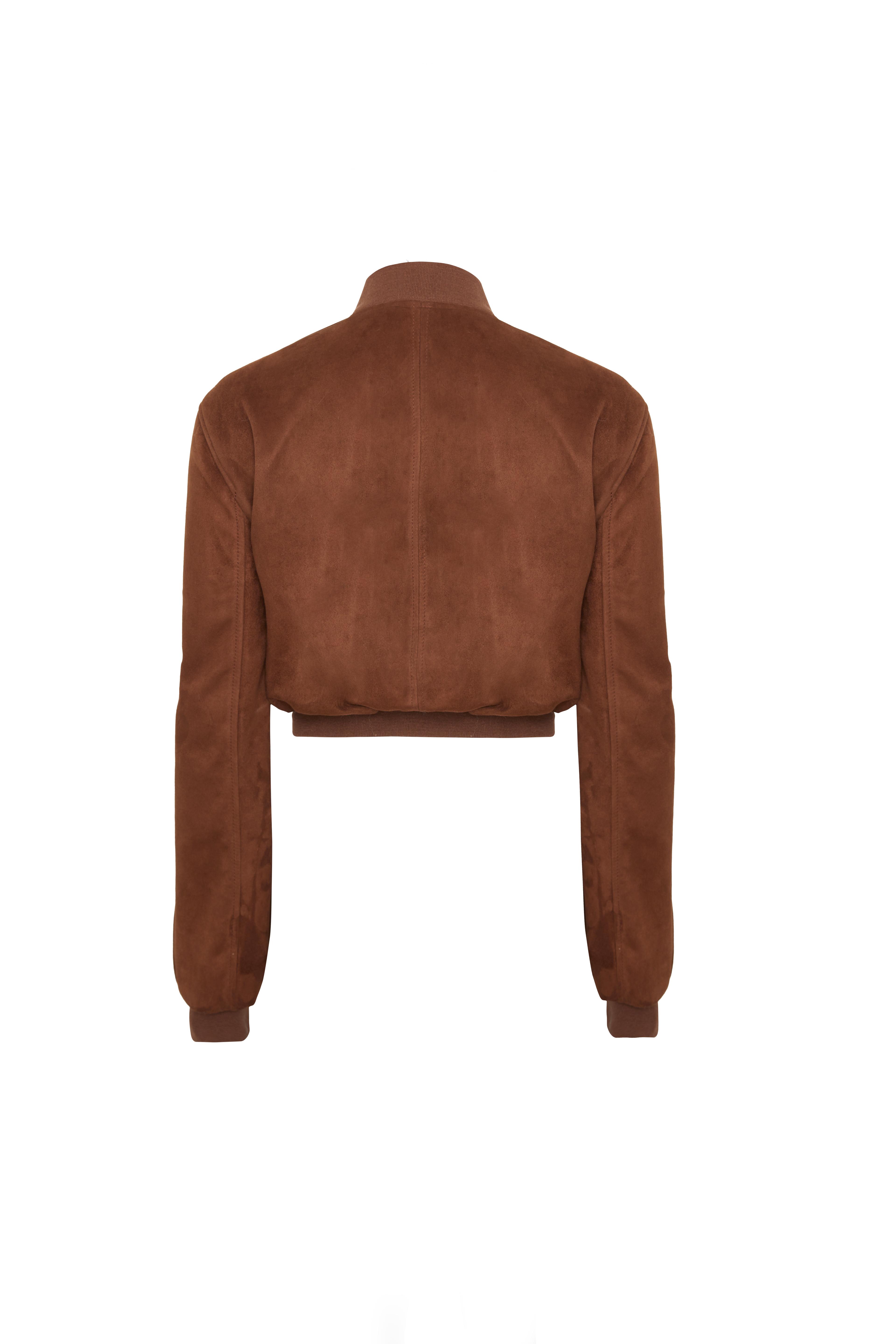 Rosa Suede Leather Jacket