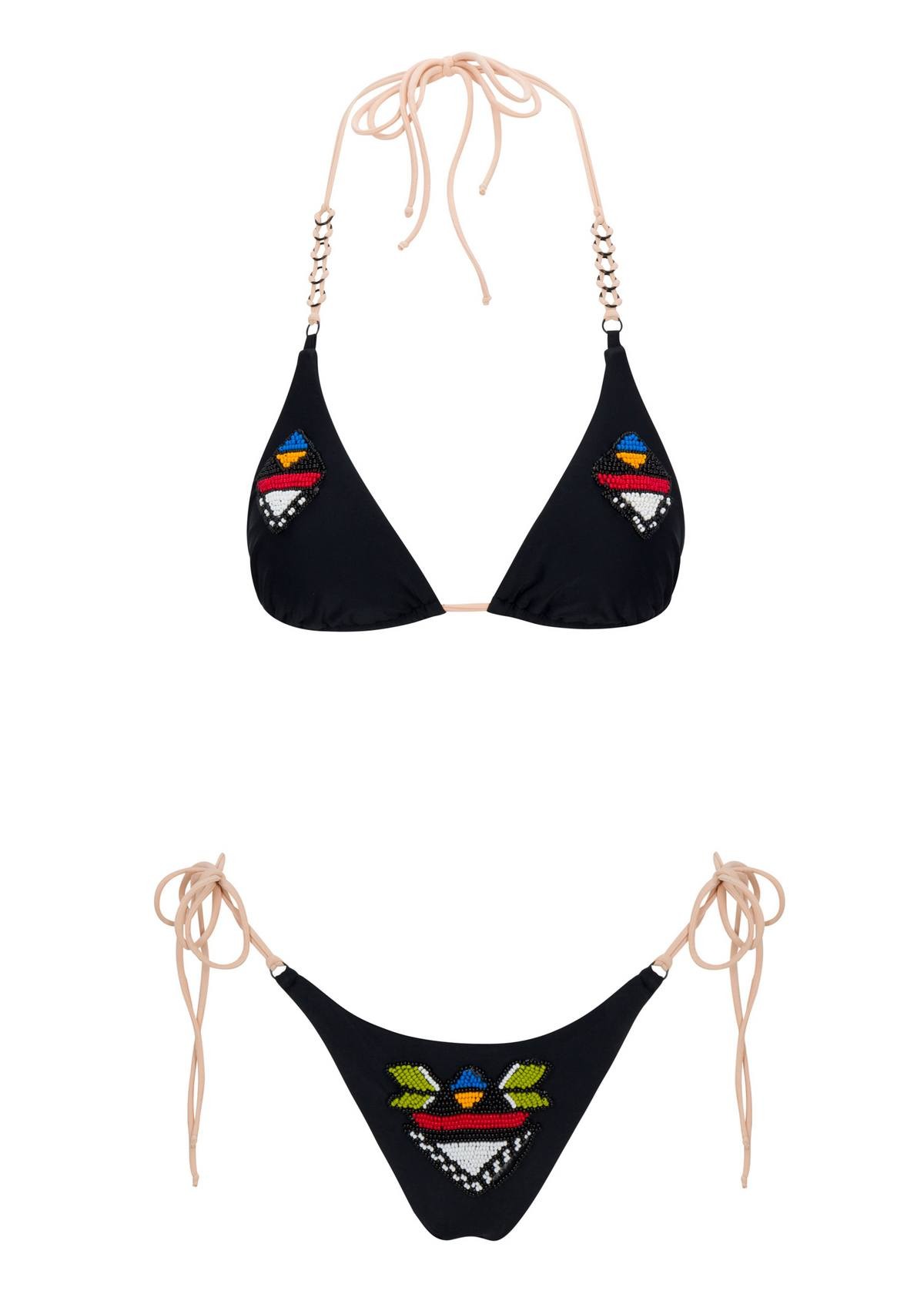 Spirited Away Hand Embroidered Bikini