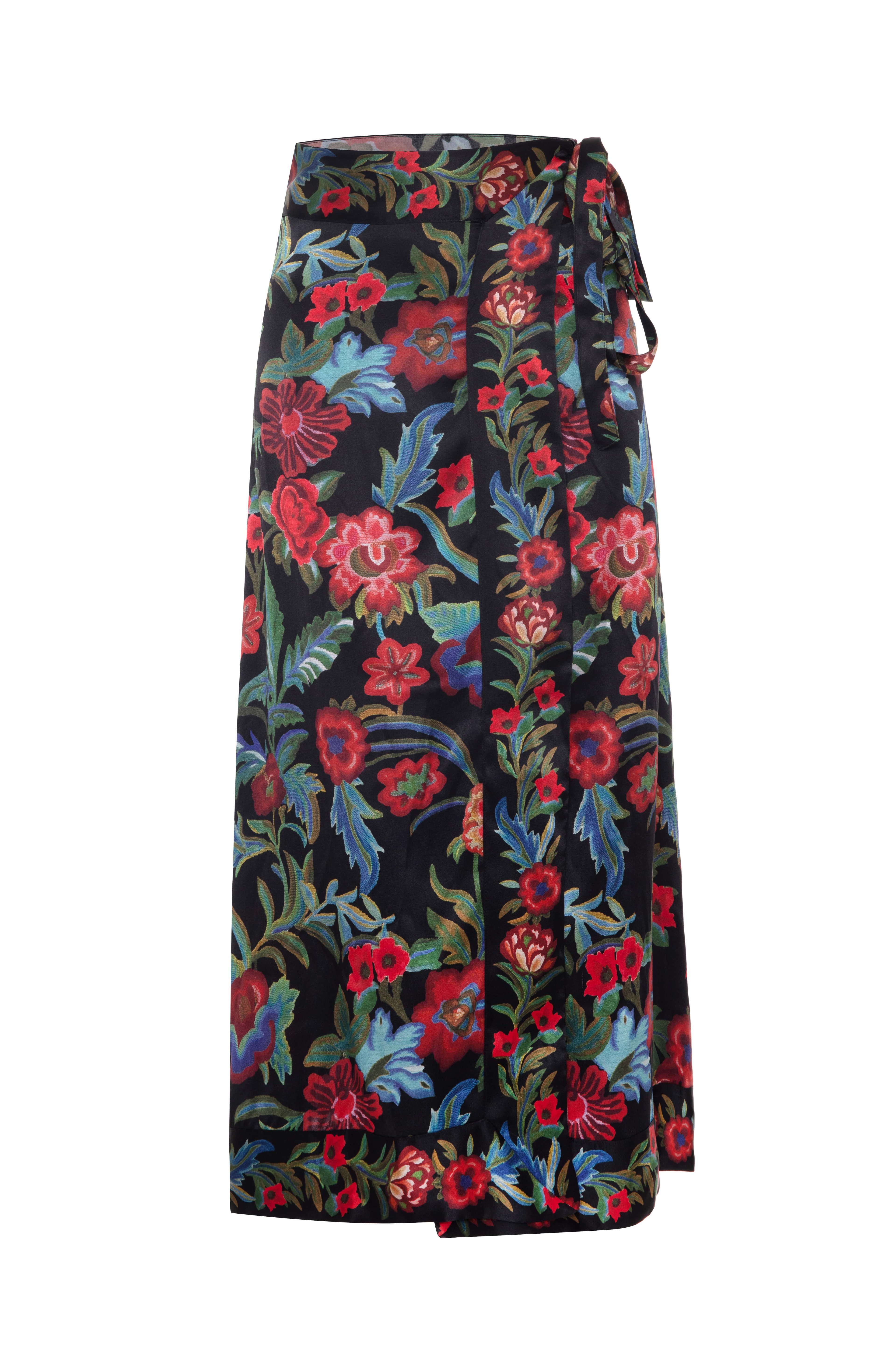 Black Roses Skirt