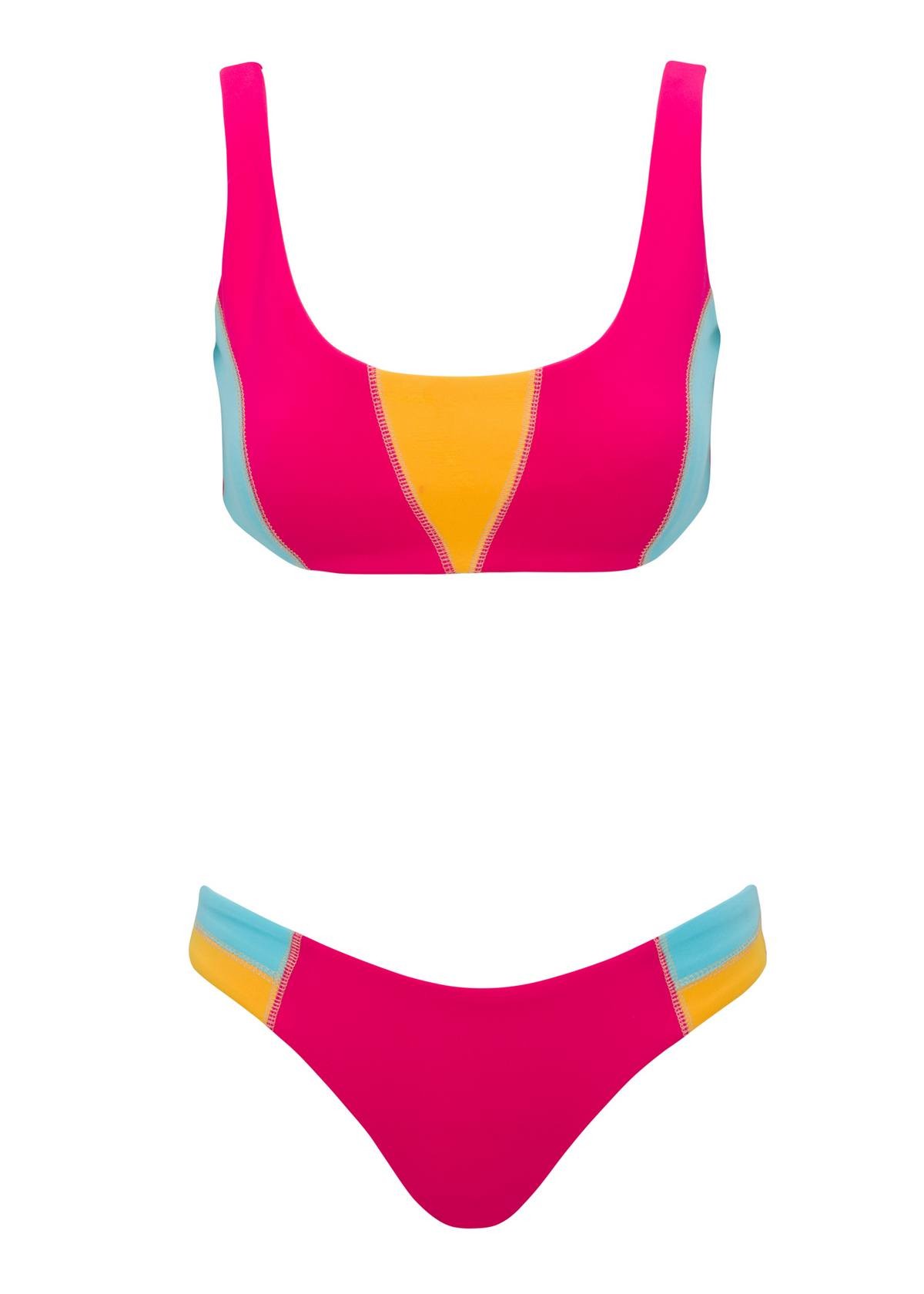 Vivid Scuba Bikini - Multicolour