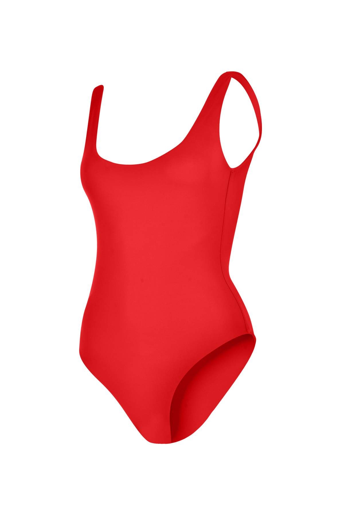 Bonfire Swimsuit in Red - Red