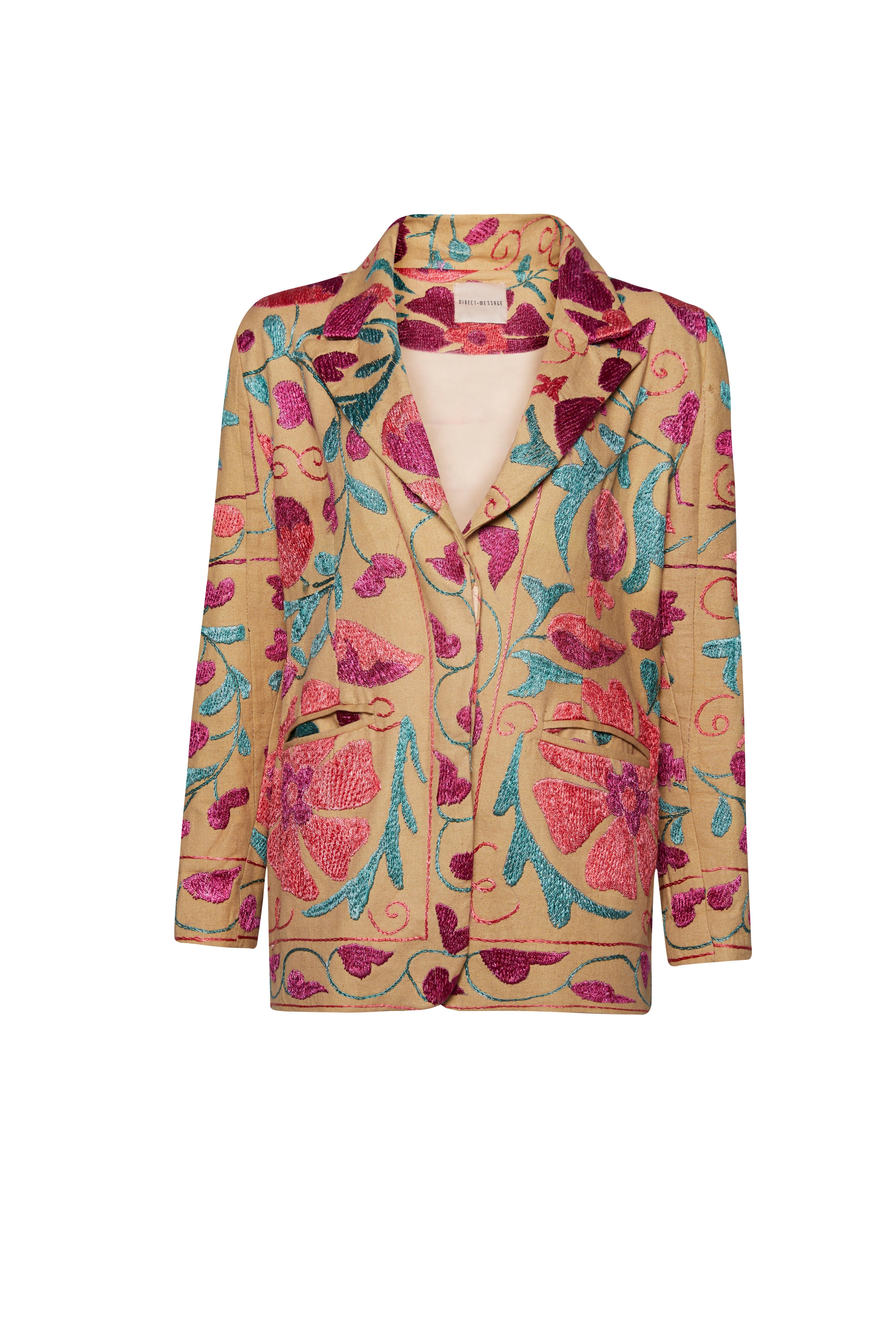 Cotton Suzani Jacket