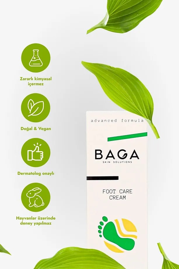 BAGA Yara ve Çatlak Onarıcı Topuk Ayak Bakım Kremi 100 ML