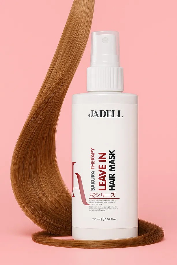 JADELL Sakura Therapy  Leave In Hair Mask Besleyici Onarıcı Kolay Tarama Keratin Botoks Etkili Yoğun Saç Bakım Maskesi  150ML