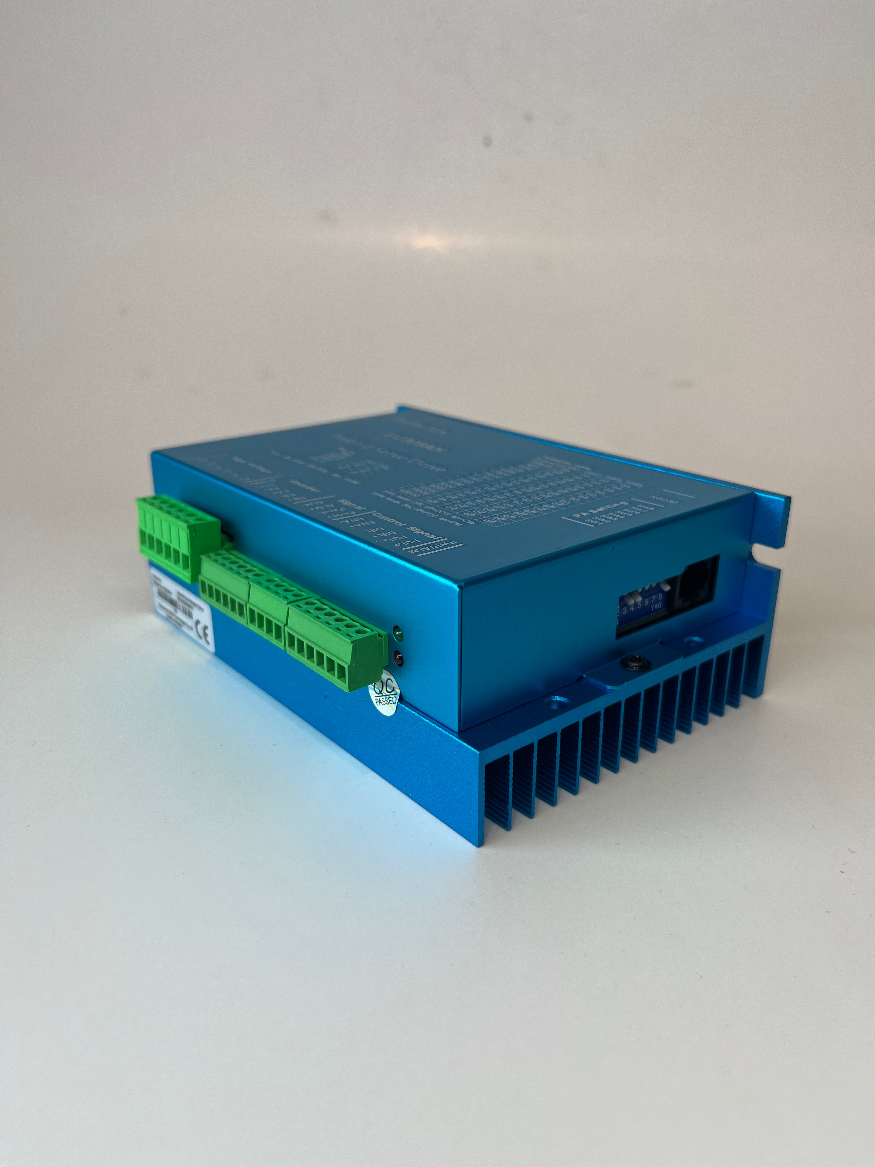 8A Enkoderli Step Motor Sürücü (Hibrit Servo Sürücü) (EC808AH) DC/AC Besleme Fanlı Kasa
