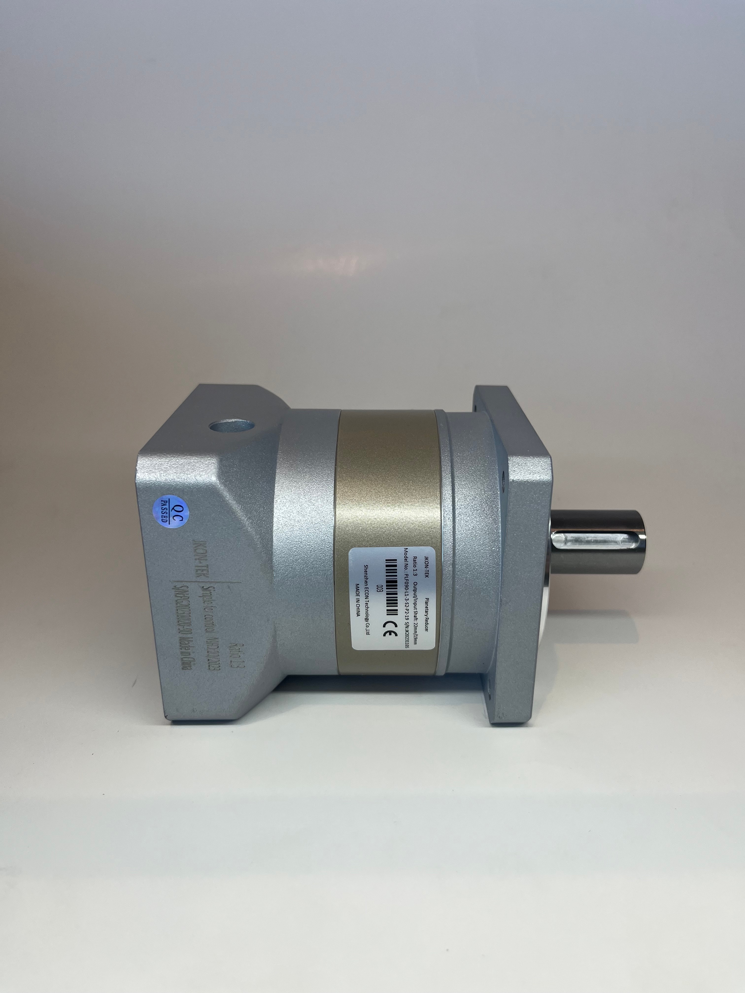 750W Servo Motor için 1:3 Çevrim Oranlı Planet Redüktör (PLF090-L1-3-S2-P2-19)
