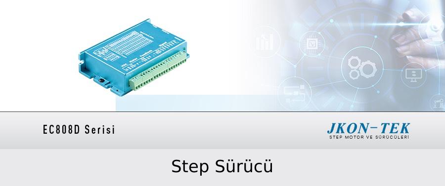 8A Enkoderli Step Motor Sürücü (Hibrit Servo Sürücü) (EC808D)