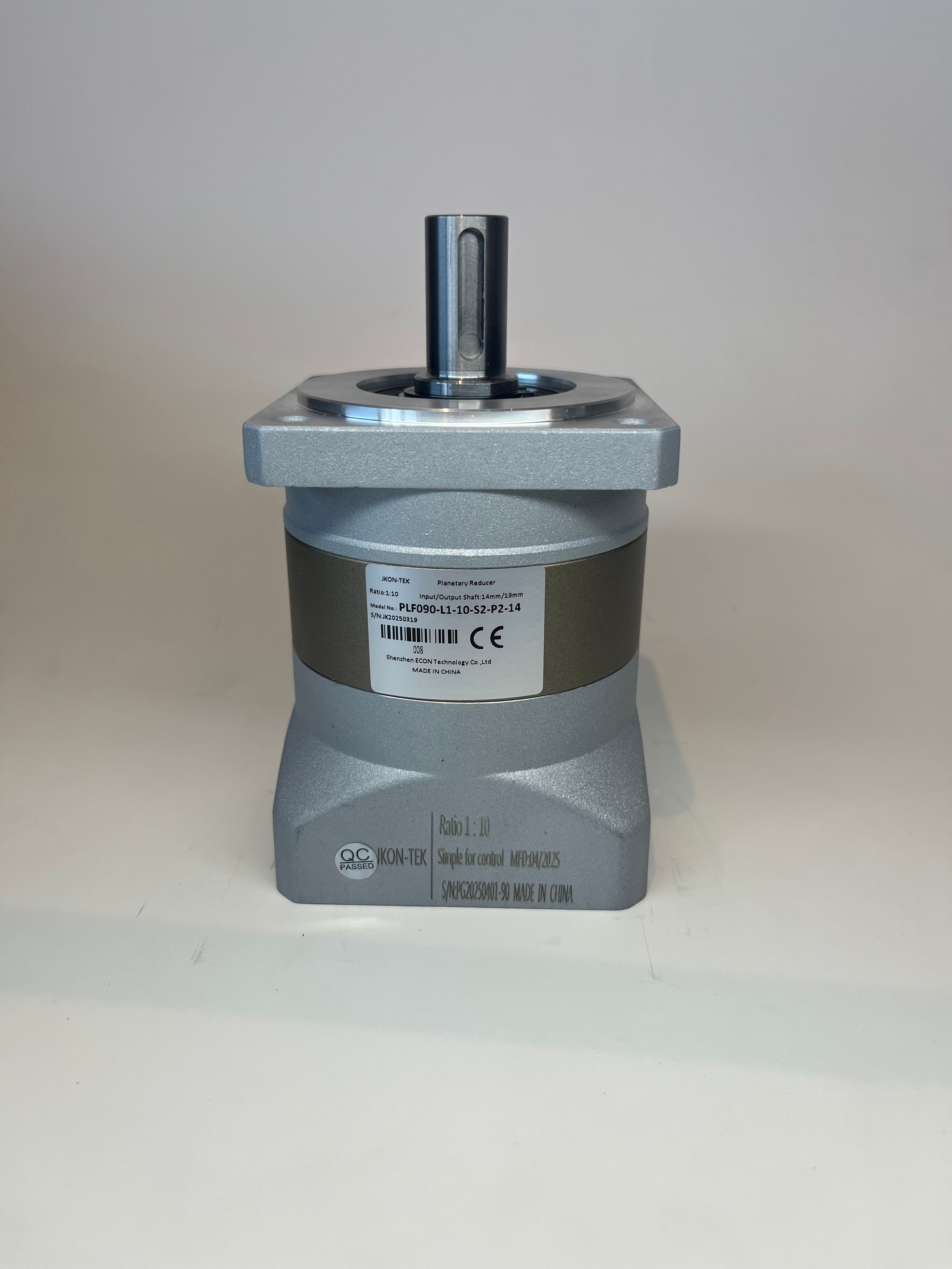 Nema34 86 Flanş Step Motor İçin 1:10 Çevrim Oranlı Planet Redüktör (PLF090-L1-10-S2-P2-14)
