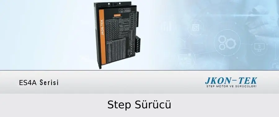 4.5A Step Sürücü Alarm Çıkışlı/Özel Fonksiyonlu (ES4A)