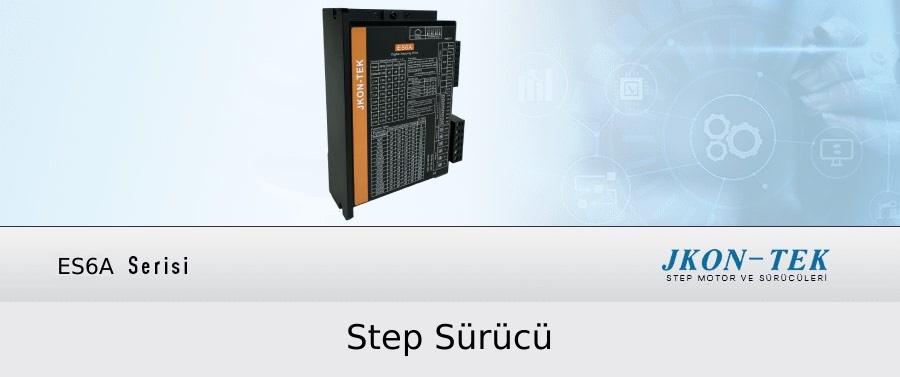 6A Step Motor Sürücü (ES6A)Alarm Çıkış/Özel Fonksiyon DC/AC Besleme 