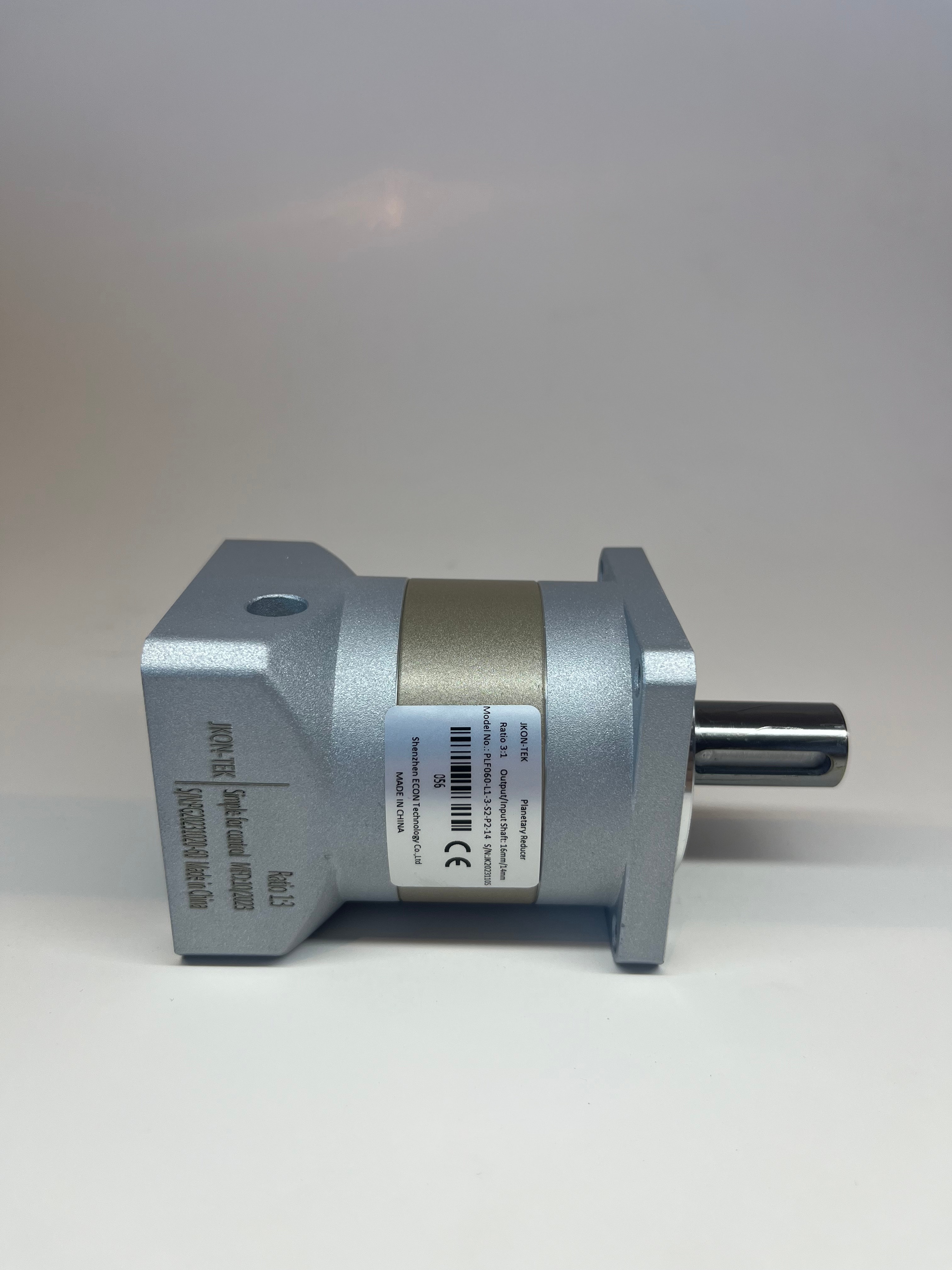 400W Servo Motor İçin 1:3 Çevrim Oranlı Planet Redüktör (PLF060-L1-3-S2-P2-14)