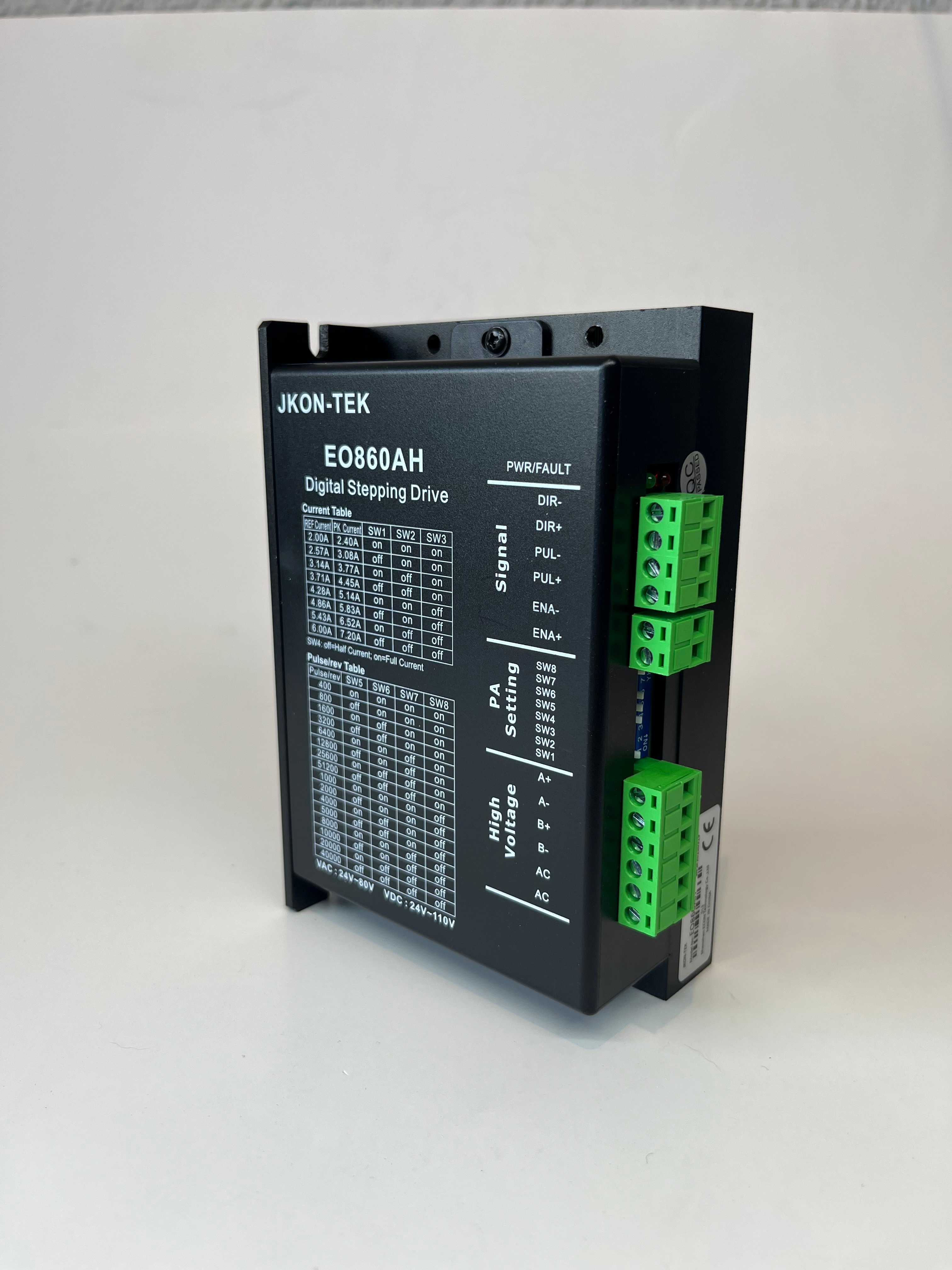 7.2A Step Motor Sürücü (EO860AH) DC/AC Besleme Fanlı Kasa