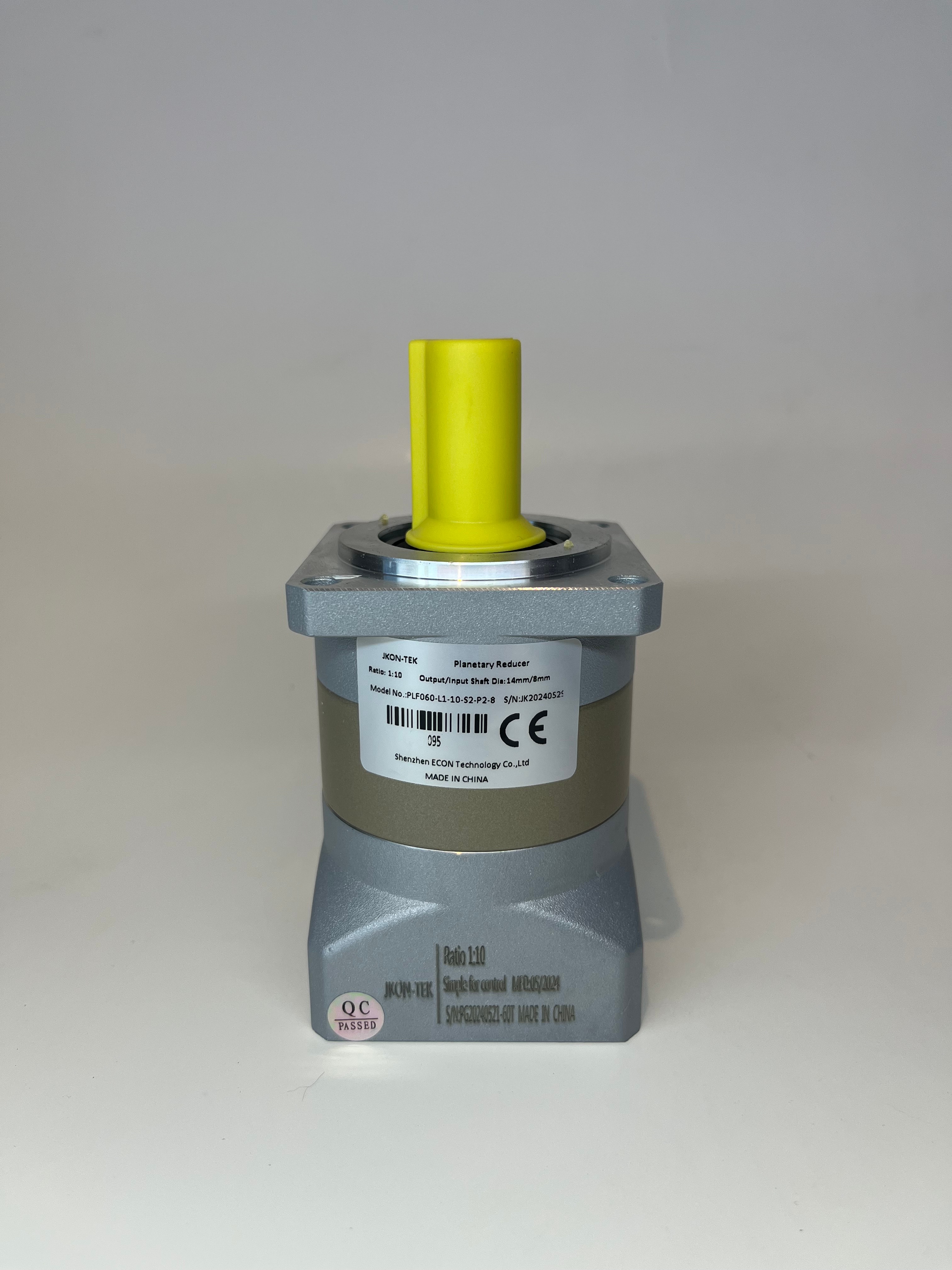 Nema23 57 Flanş Step Motor İçin 1:10 Çevrim Oranlı Planet Redüktör (PLF060-L1-10-S2-P2-8)