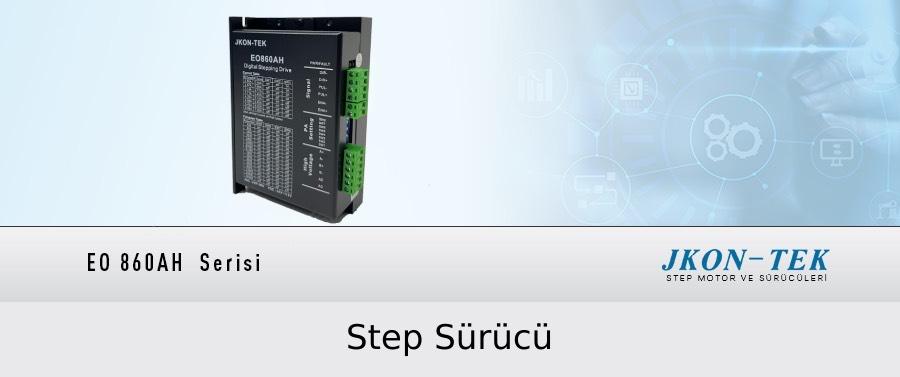 7.2A Step Motor Sürücü (EO860AH) DC/AC Besleme Fanlı Kasa