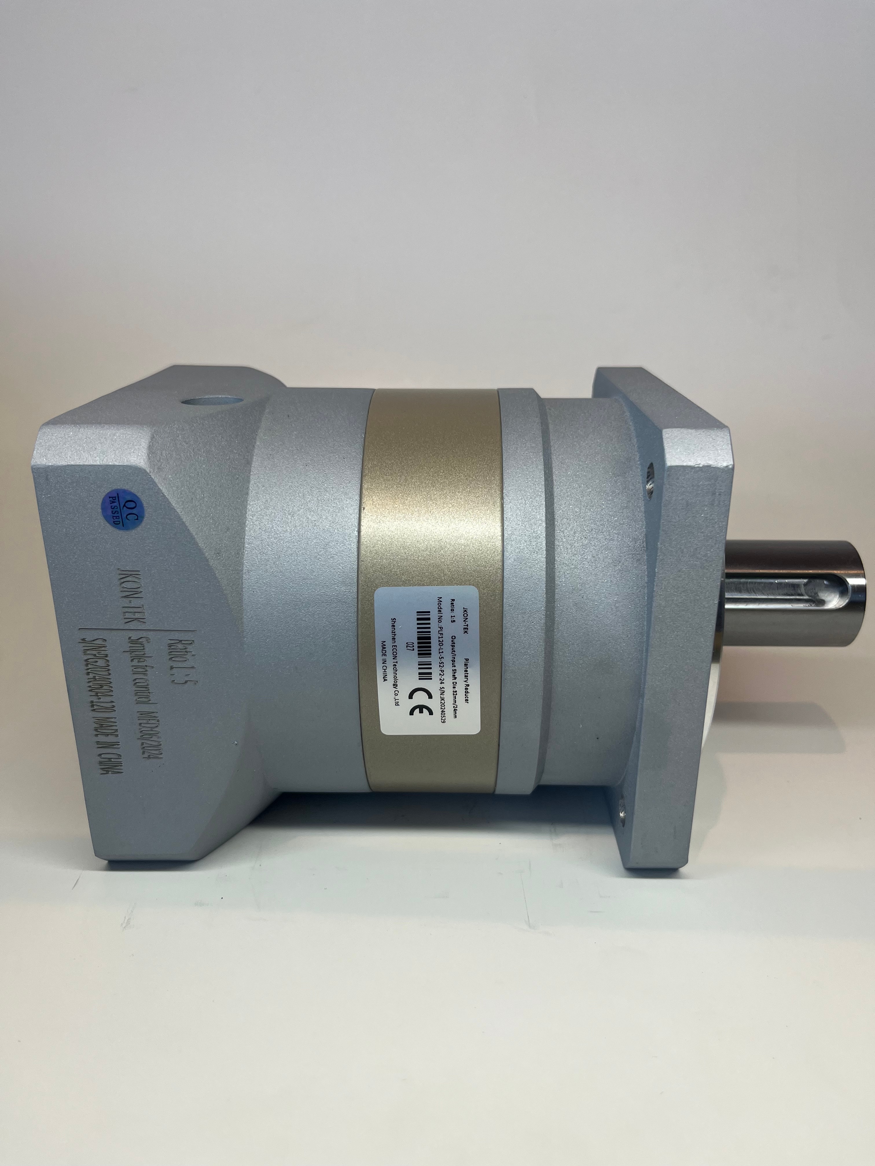 1KW - 1,5KW-2KW Servo Motor İçin 1:5 Çevrim Oranlı Planet Redüktör (PLF120-L1-5-S2-P2-24)