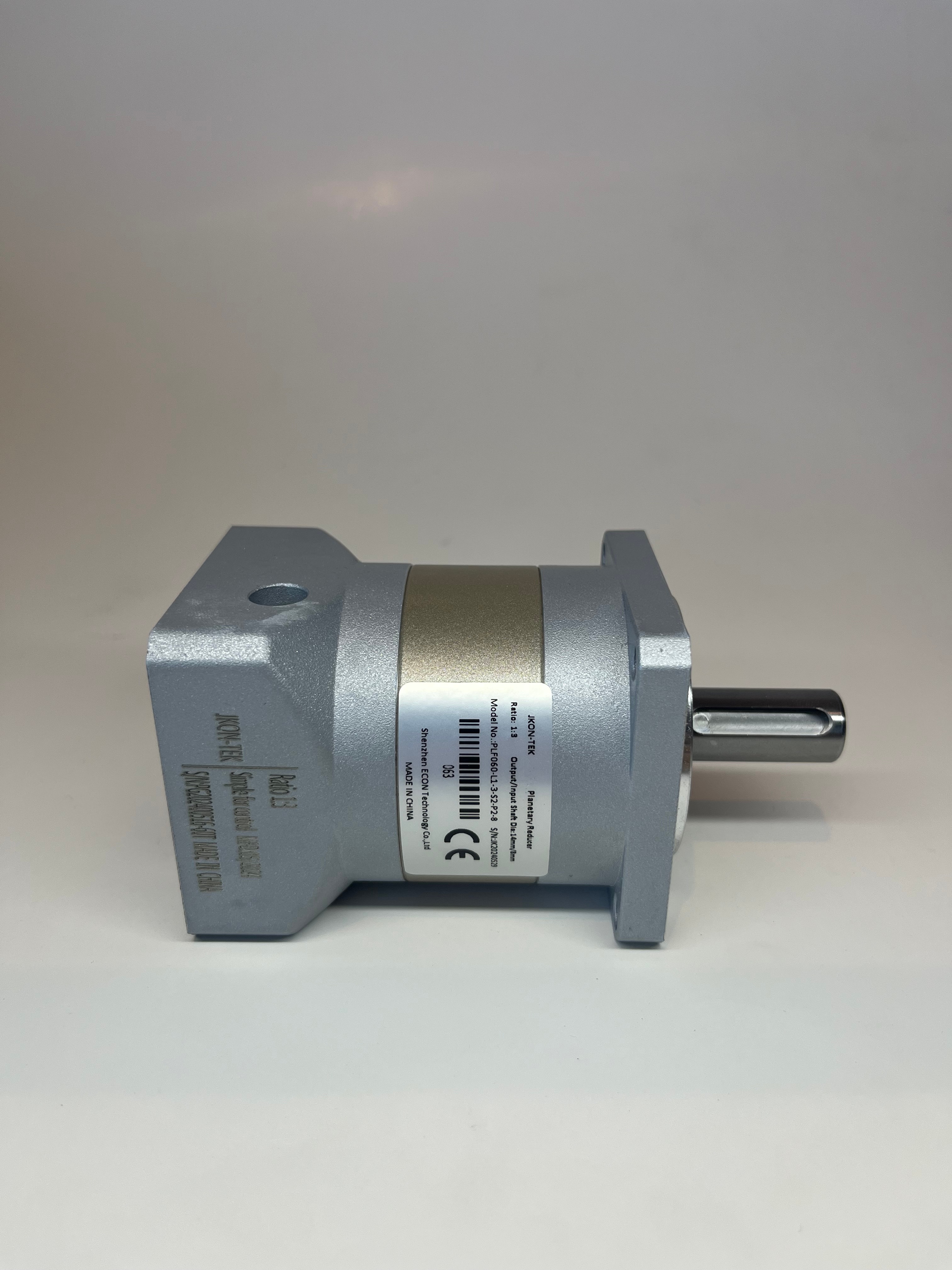 Nema23 57 Flanş Step Motor İçin 1:3 Çevrim Oranlı Planet Redüktör (PLF060-L1-3-S2-P2-8)