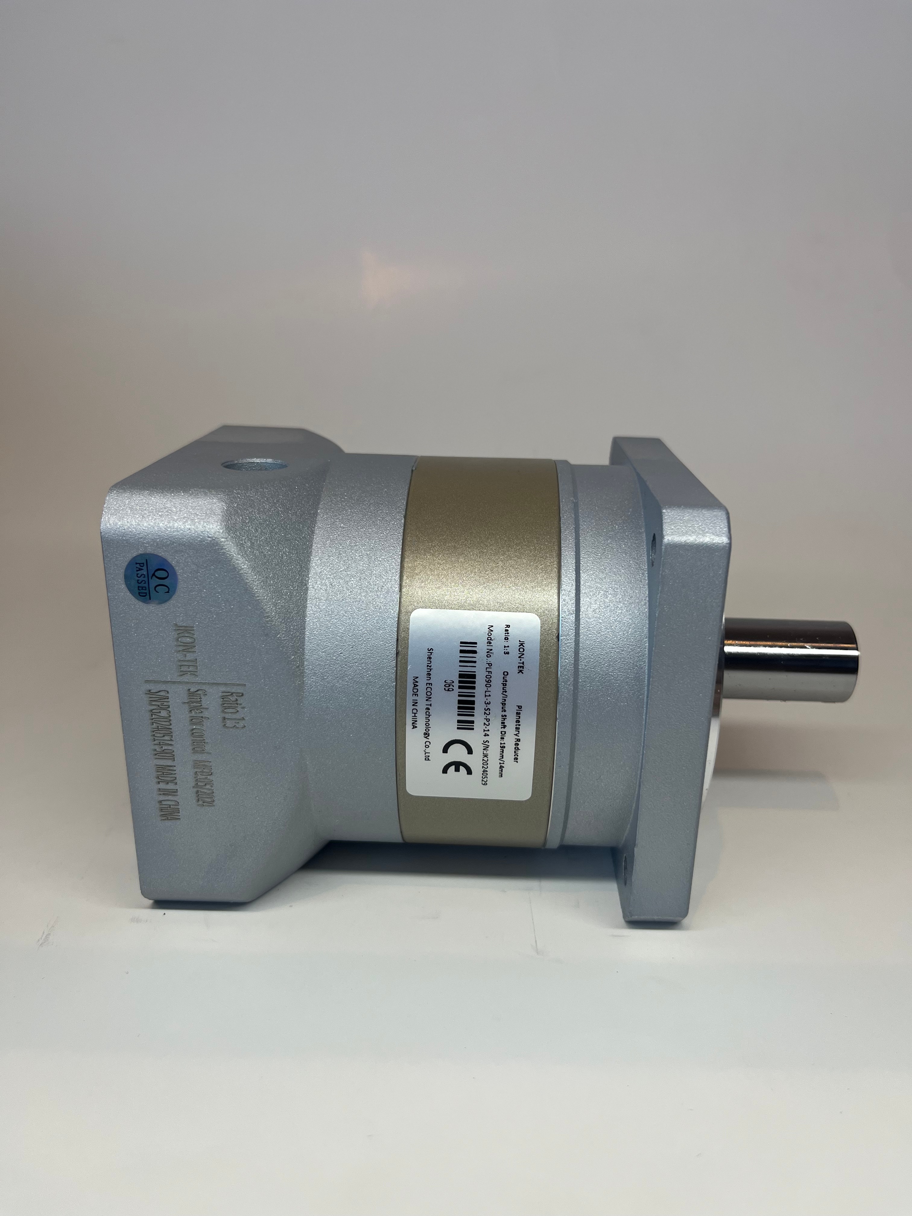 Nema34 86 Flanş Step Motor İçin 1:3 Çevrim Oranlı Planet Redüktör (PLF090-L1-3-S2-P2-14)