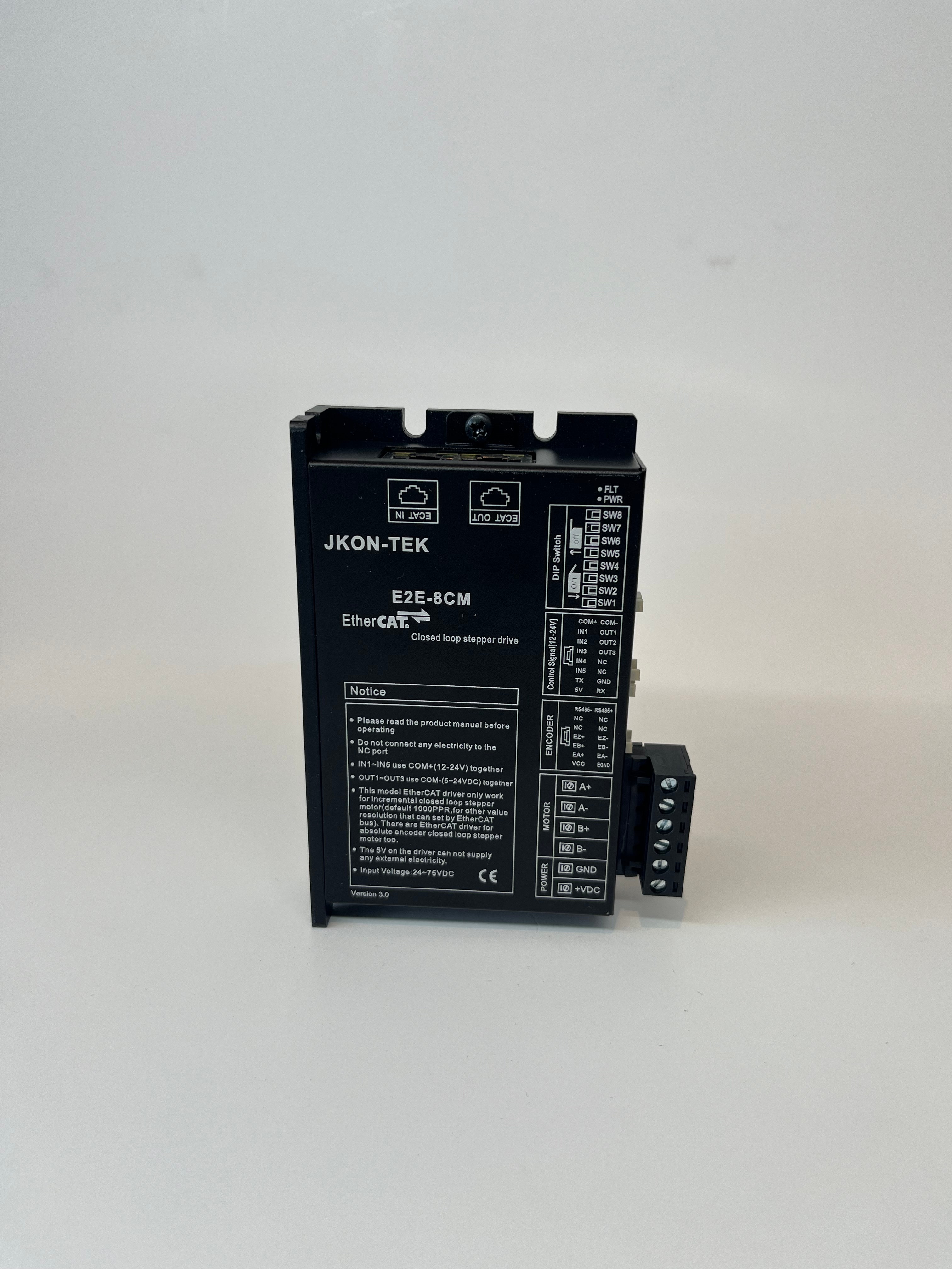 8A Ethercat Haberleşmeli Step Motor Sürücü (E2E-8CM)