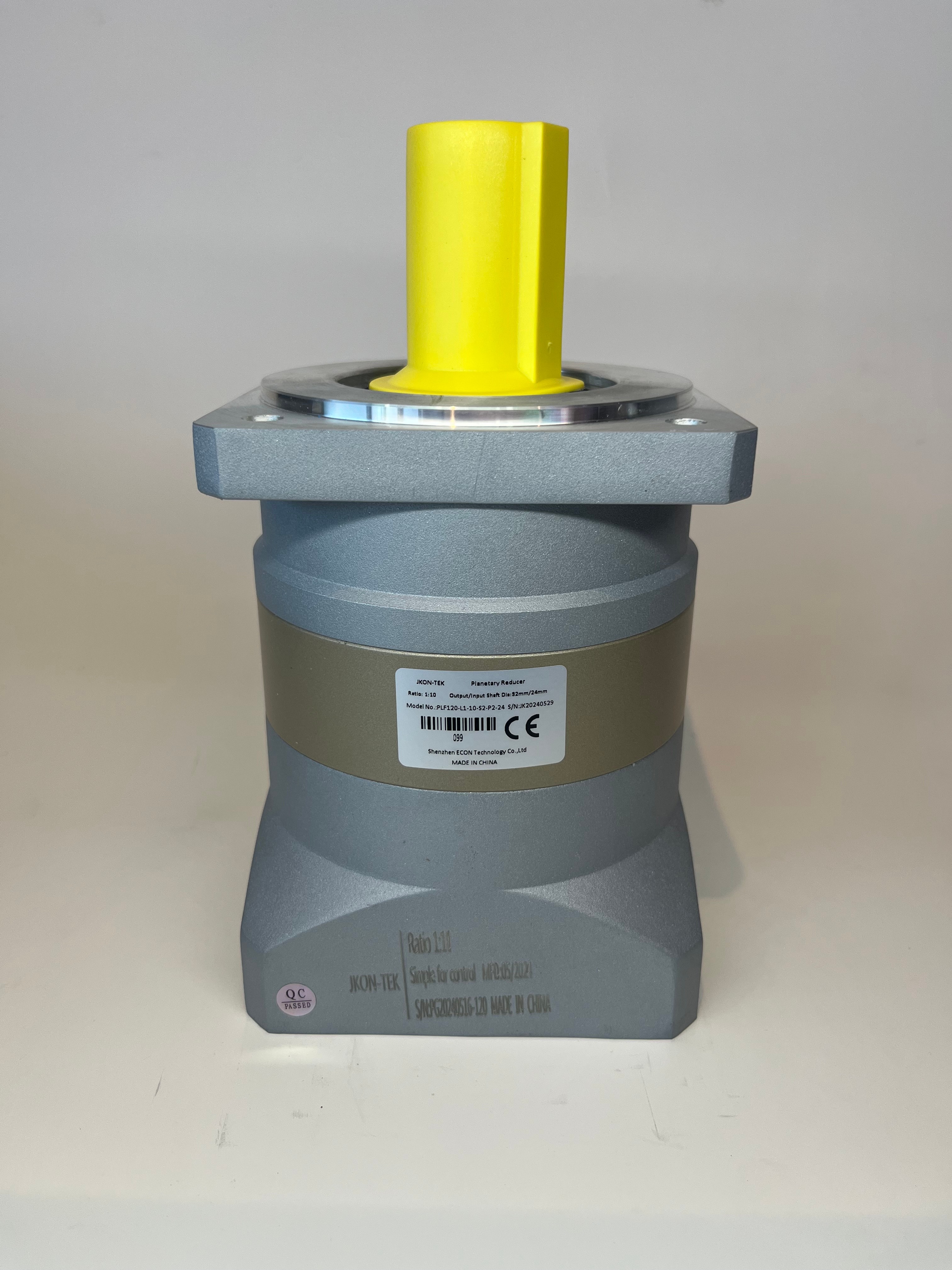 1KW - 1,5KW-2KW Servo Motor İçin 1:10 Çevrim Oranlı Planet Redüktör (PLF120-L1-10-S2-P2-24)