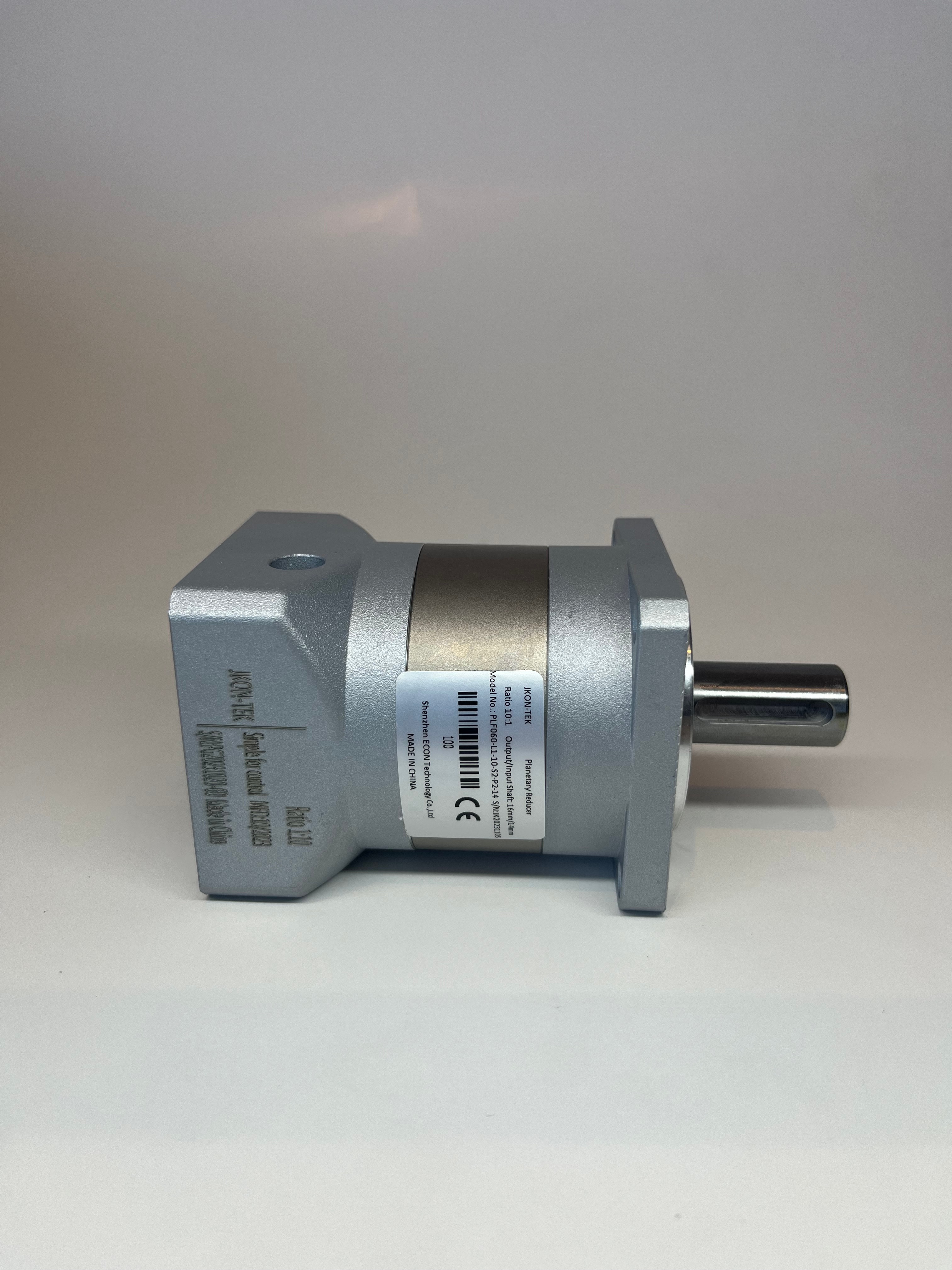 400W Servo Motor İçin 1:10 Çevrim Oranlı Planet Redüktör (PLF060-L1-10-S2-P2-14)