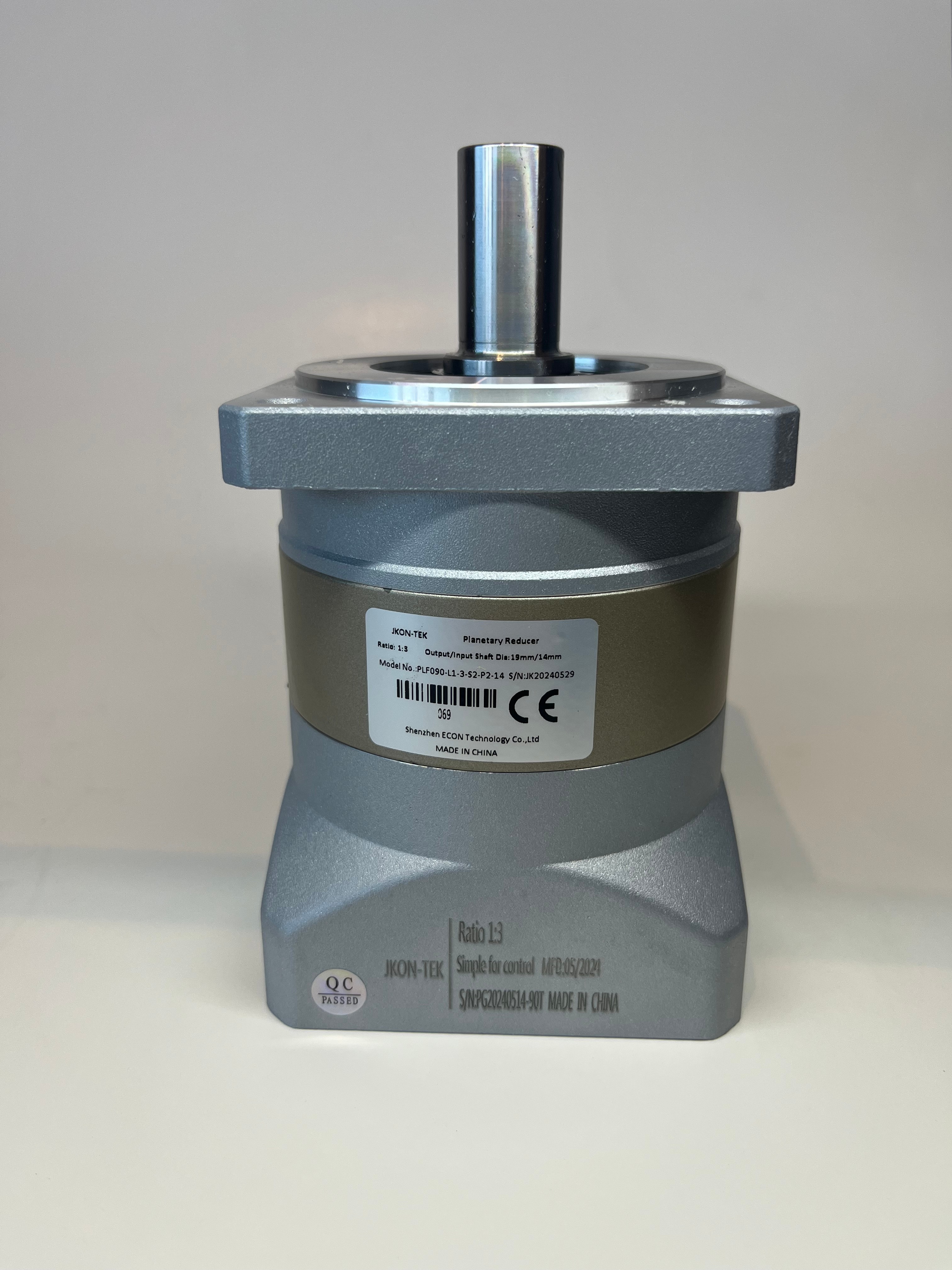 Nema34 86 Flanş Step Motor İçin 1:3 Çevrim Oranlı Planet Redüktör (PLF090-L1-3-S2-P2-14)