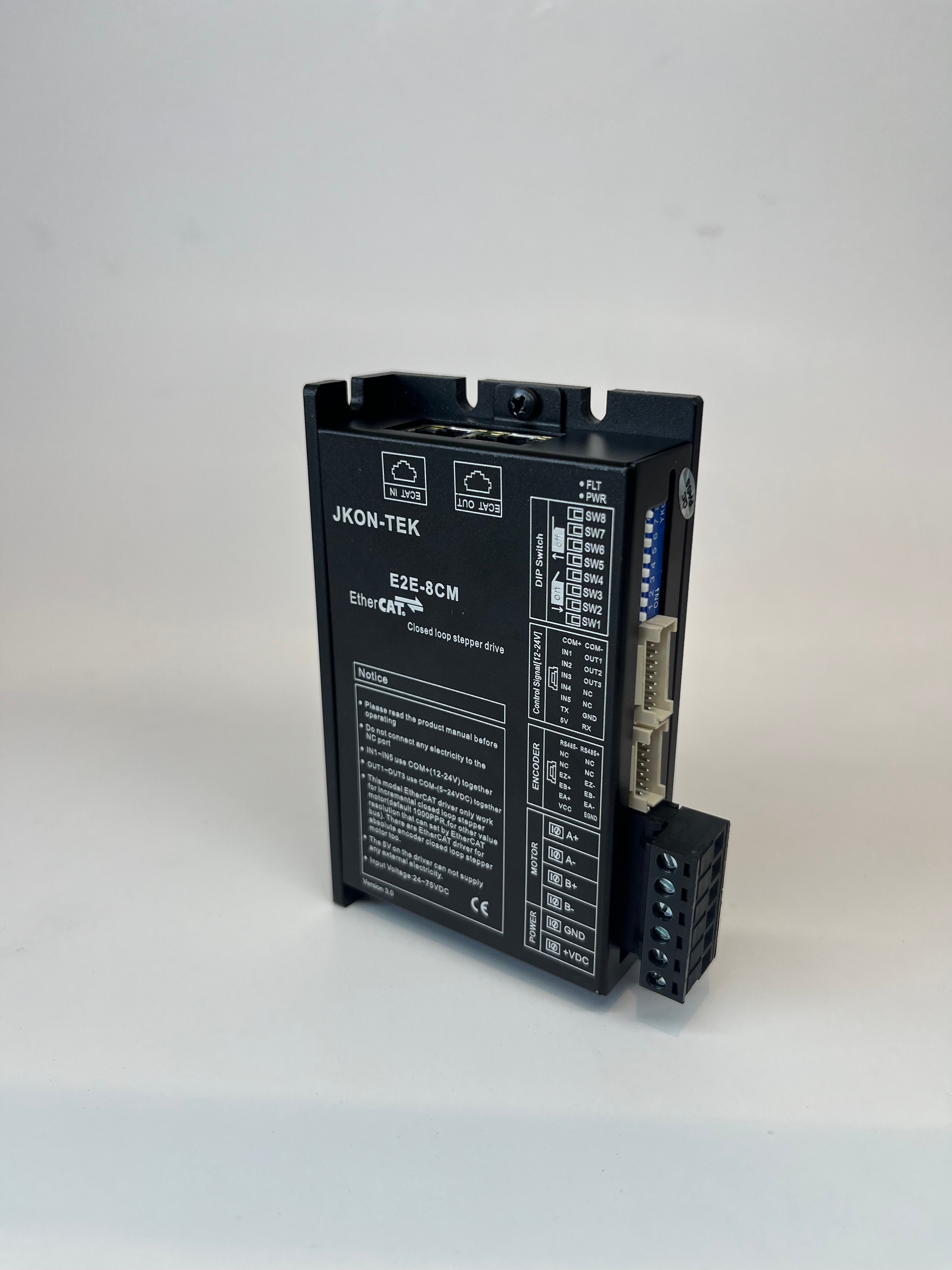 8A Ethercat Haberleşmeli Step Motor Sürücü (E2E-8CM)