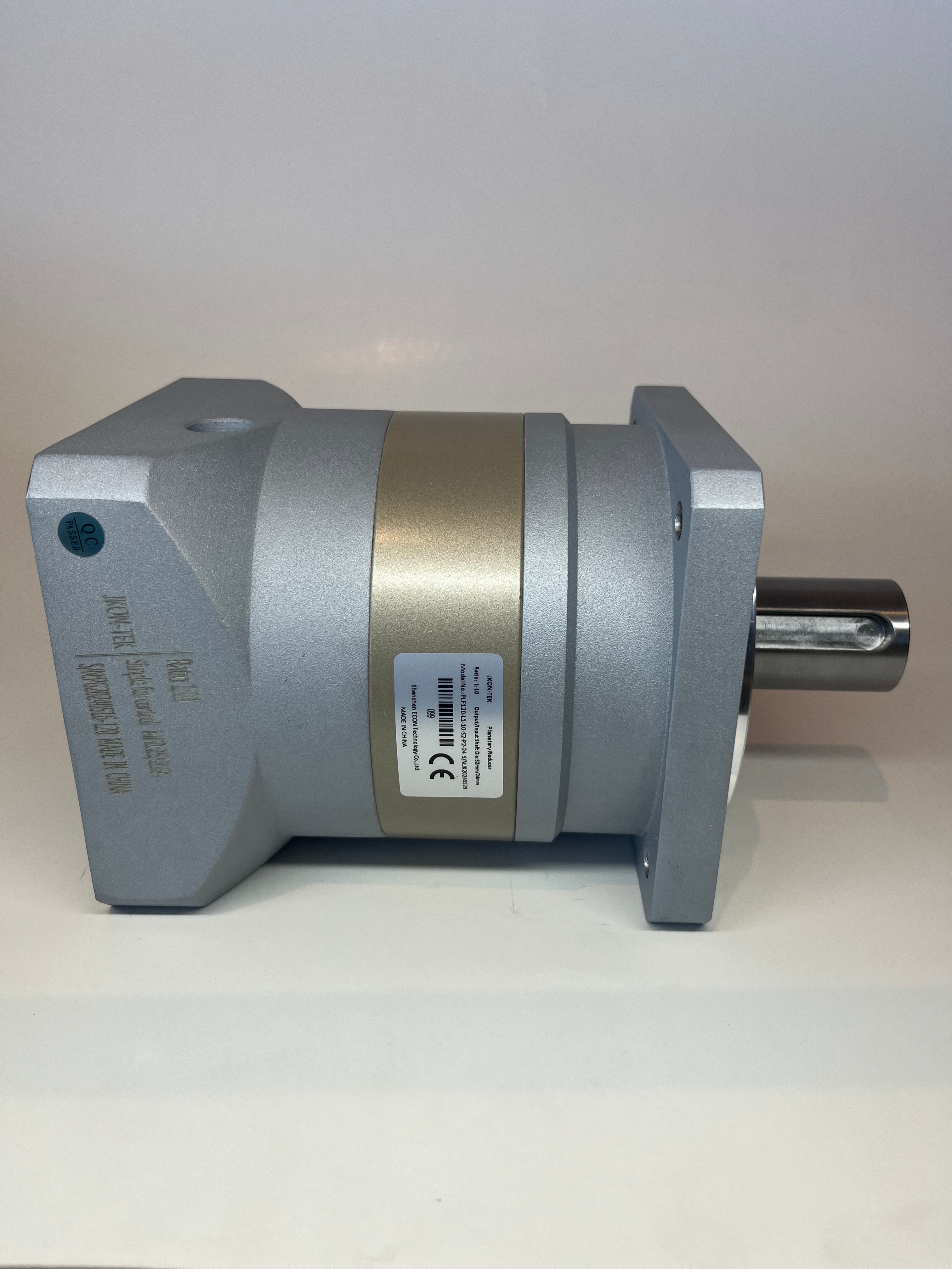 1KW - 1,5KW-2KW Servo Motor İçin 1:10 Çevrim Oranlı Planet Redüktör (PLF120-L1-10-S2-P2-24)