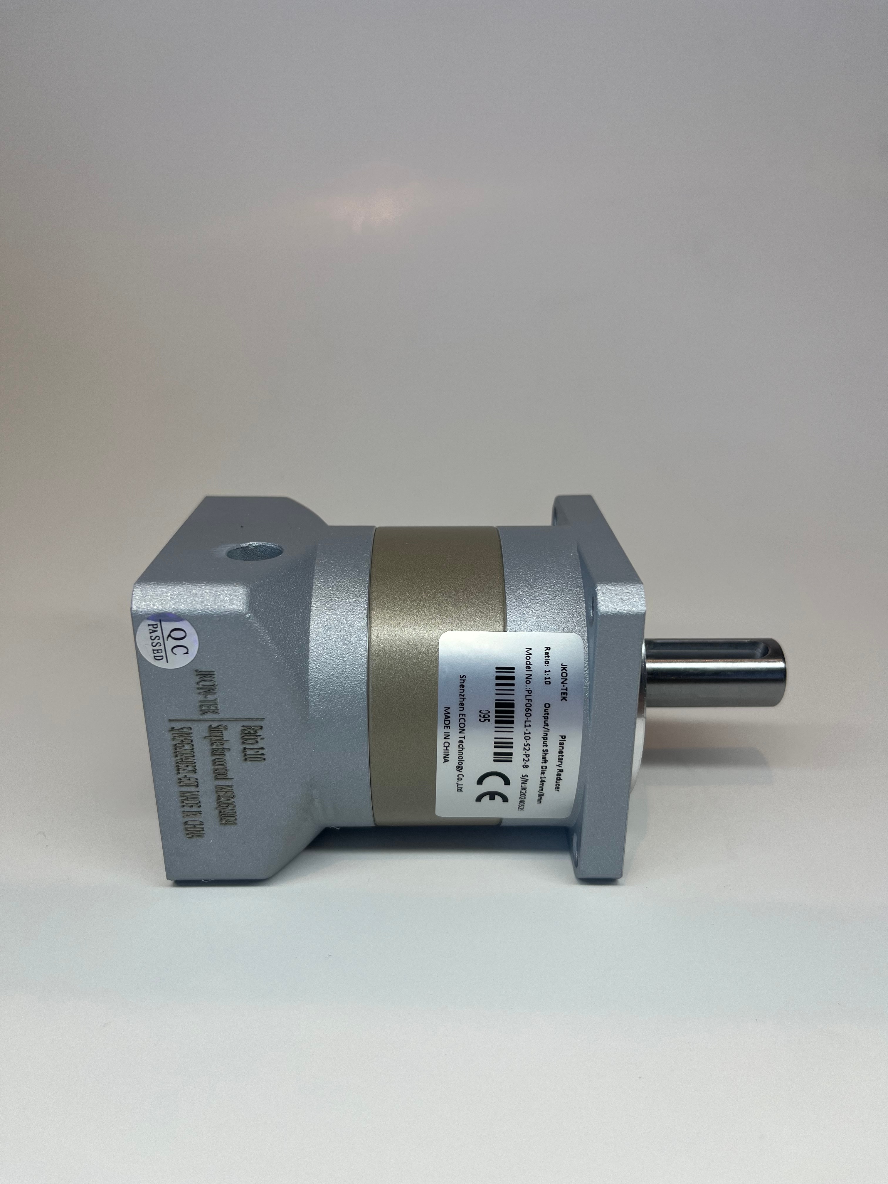 Nema23 57 Flanş Step Motor İçin 1:10 Çevrim Oranlı Planet Redüktör (PLF060-L1-10-S2-P2-8)