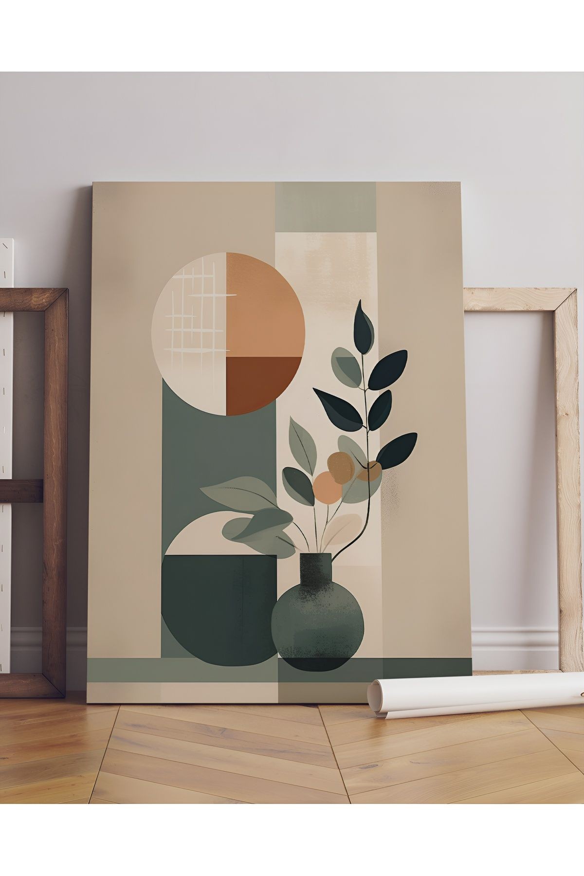 Modern Minimalist Dekoratif Kanvas Duvar tablo