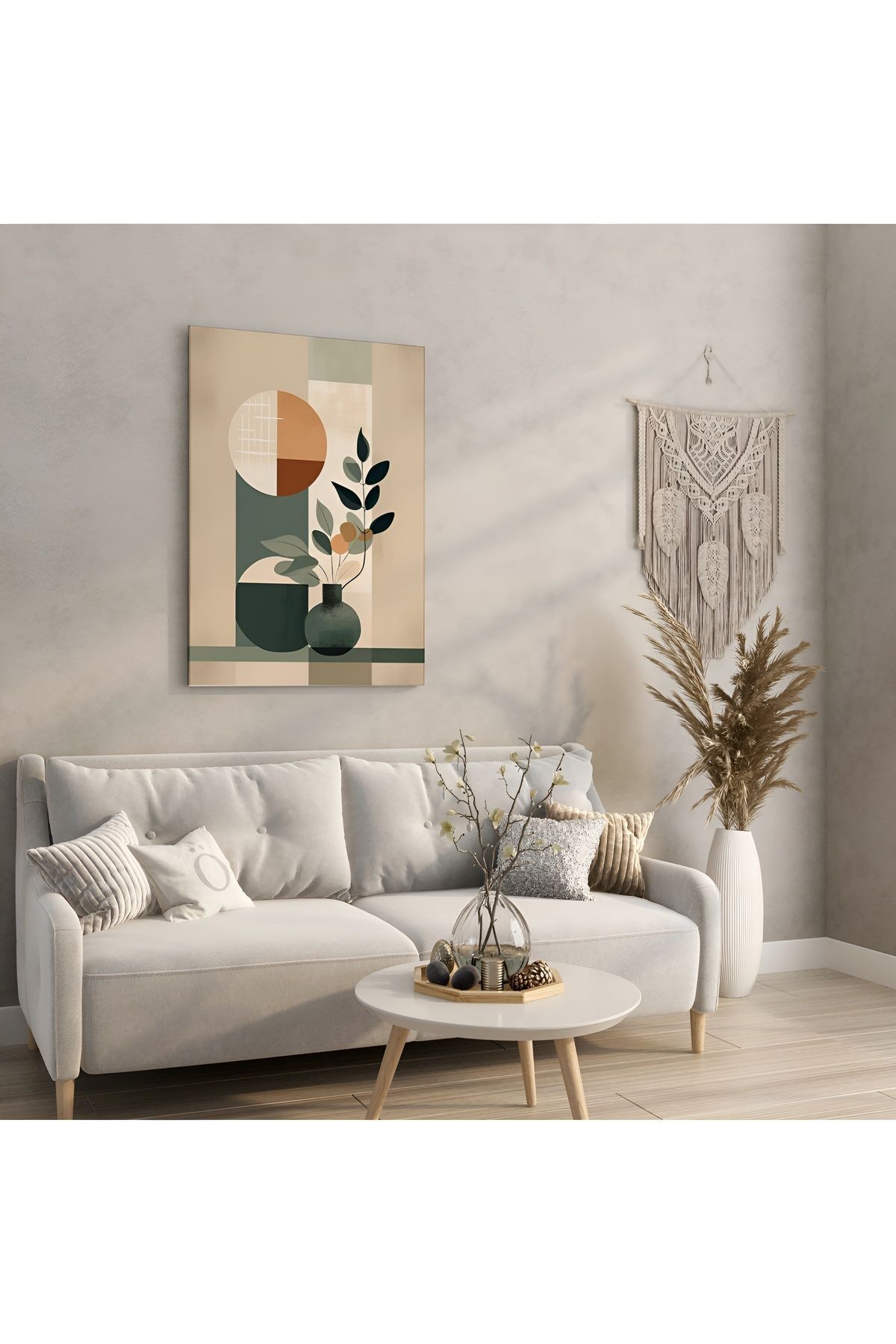 Modern Minimalist Dekoratif Kanvas Duvar tablo
