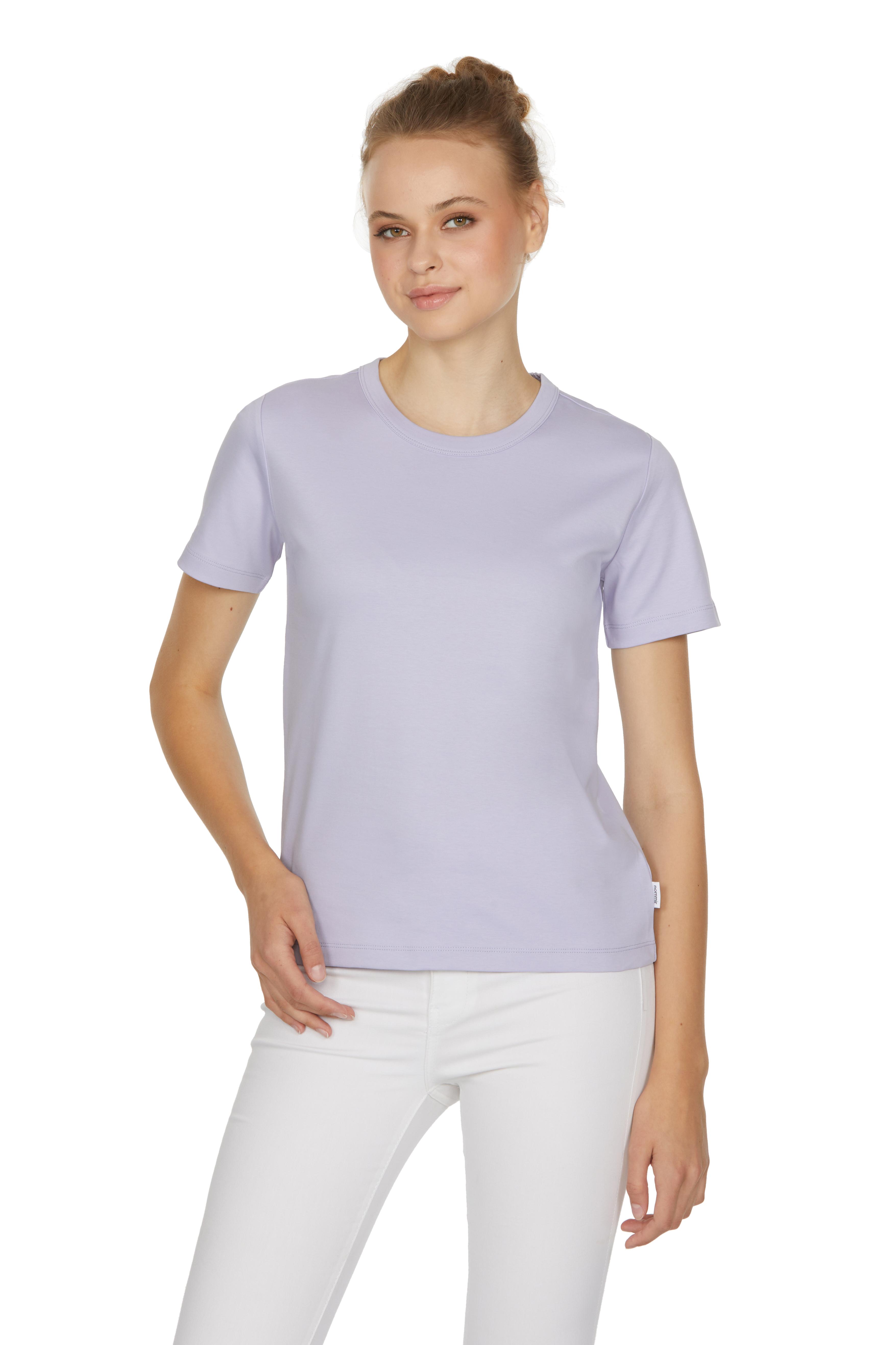 Basic - Crew Neck - Silk Touch - 63 LAVENDER