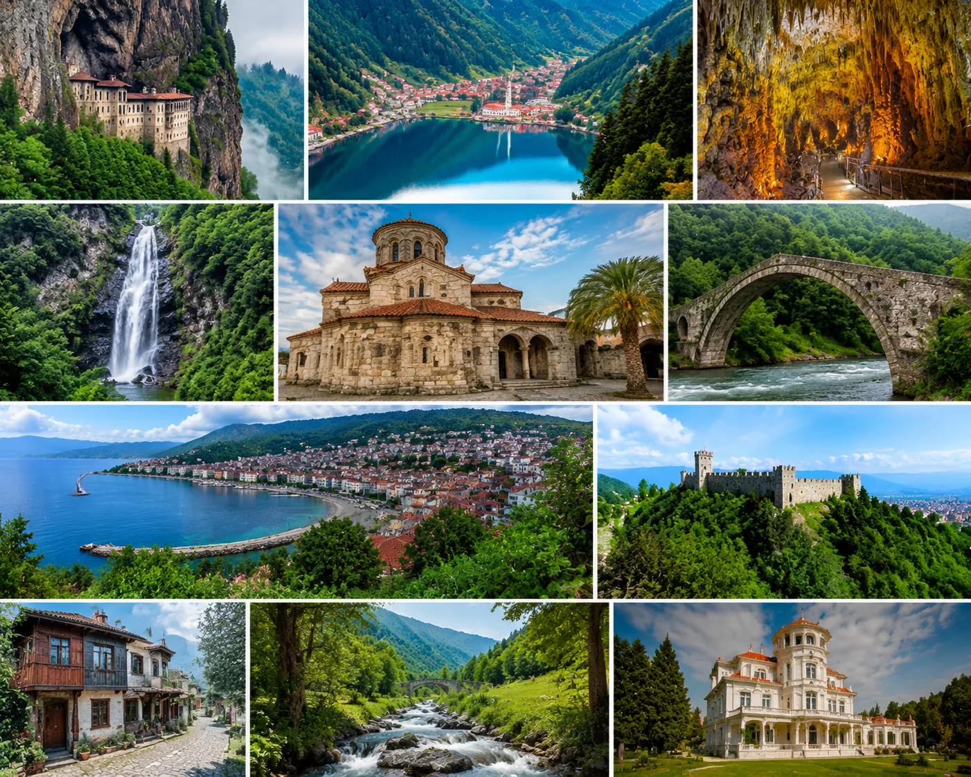 Trabzon Gezilecek Yerler: Kent, manastır ve göl rotaları