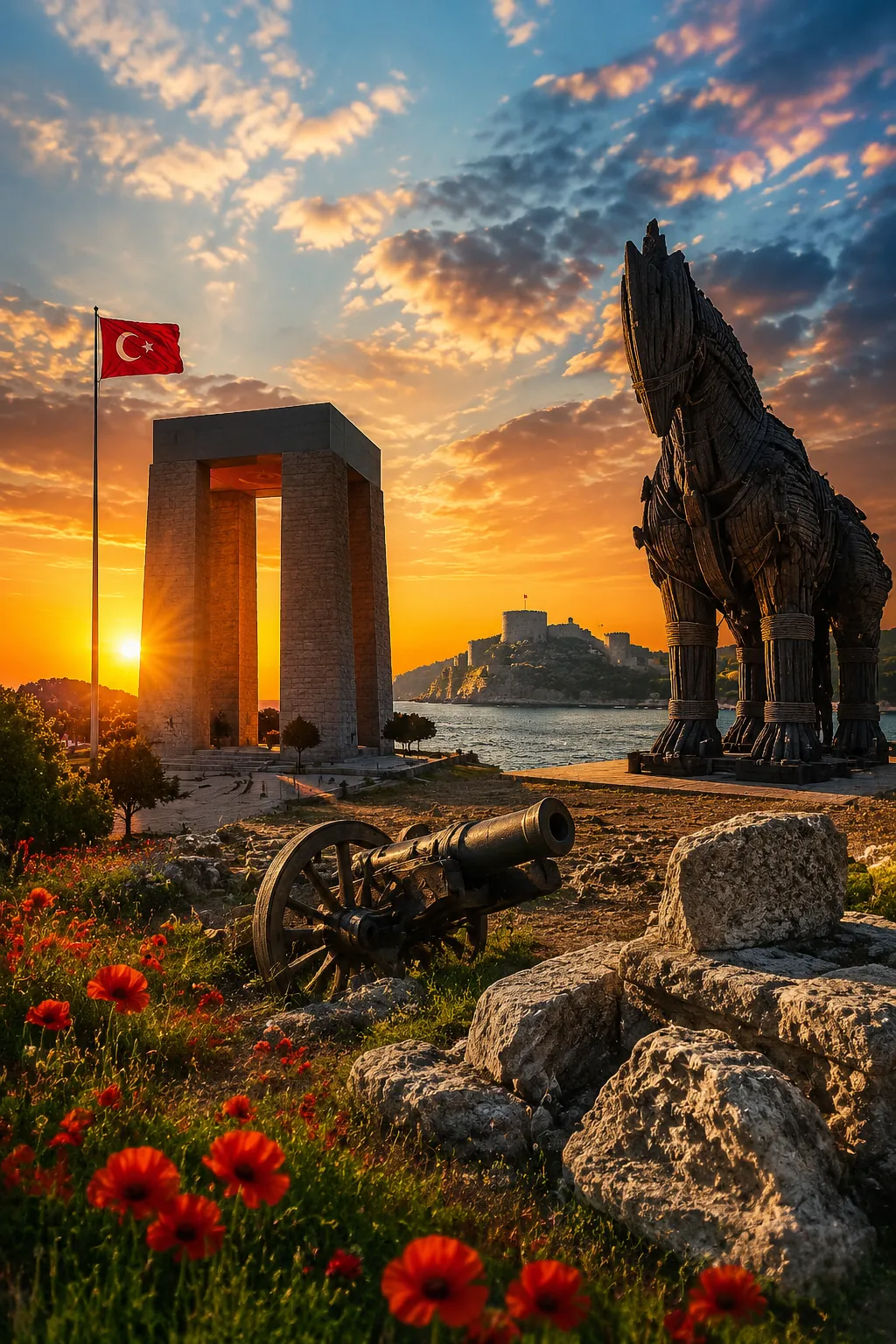 Çanakkale Gezilecek Yerler: Troya, yarımada ve adalar
