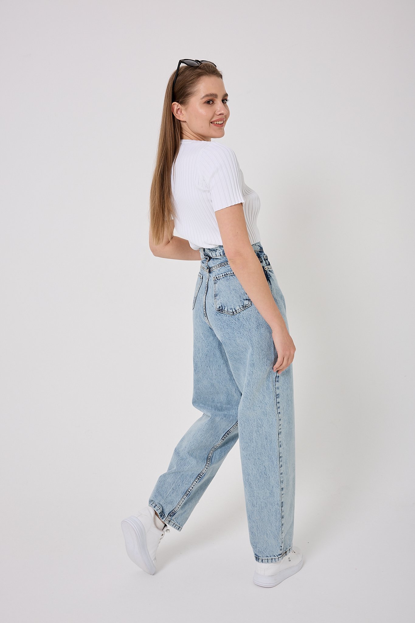  4605 - Baggy Denim Pantolon