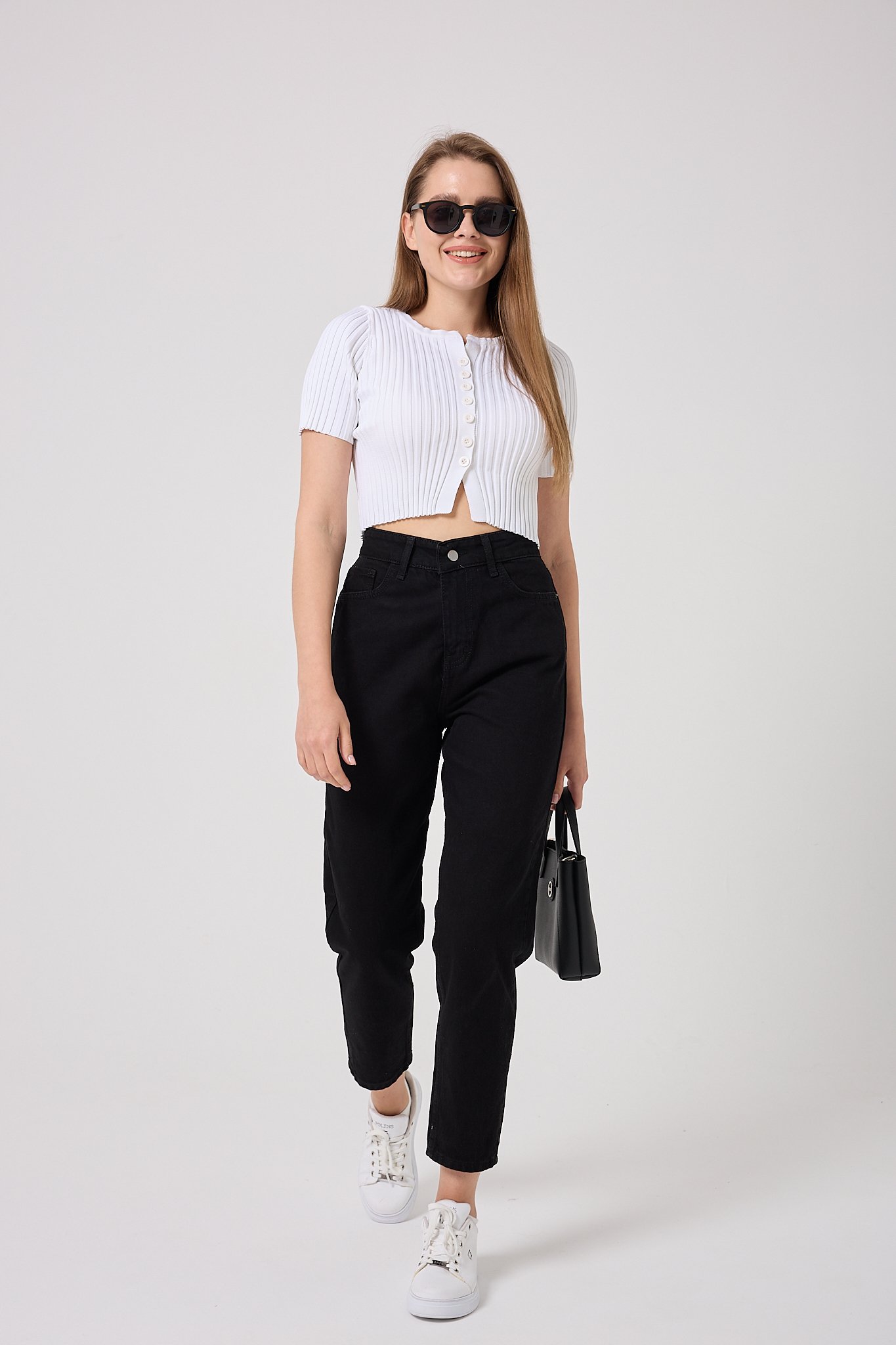  4607-Mom Denim Pantolon
